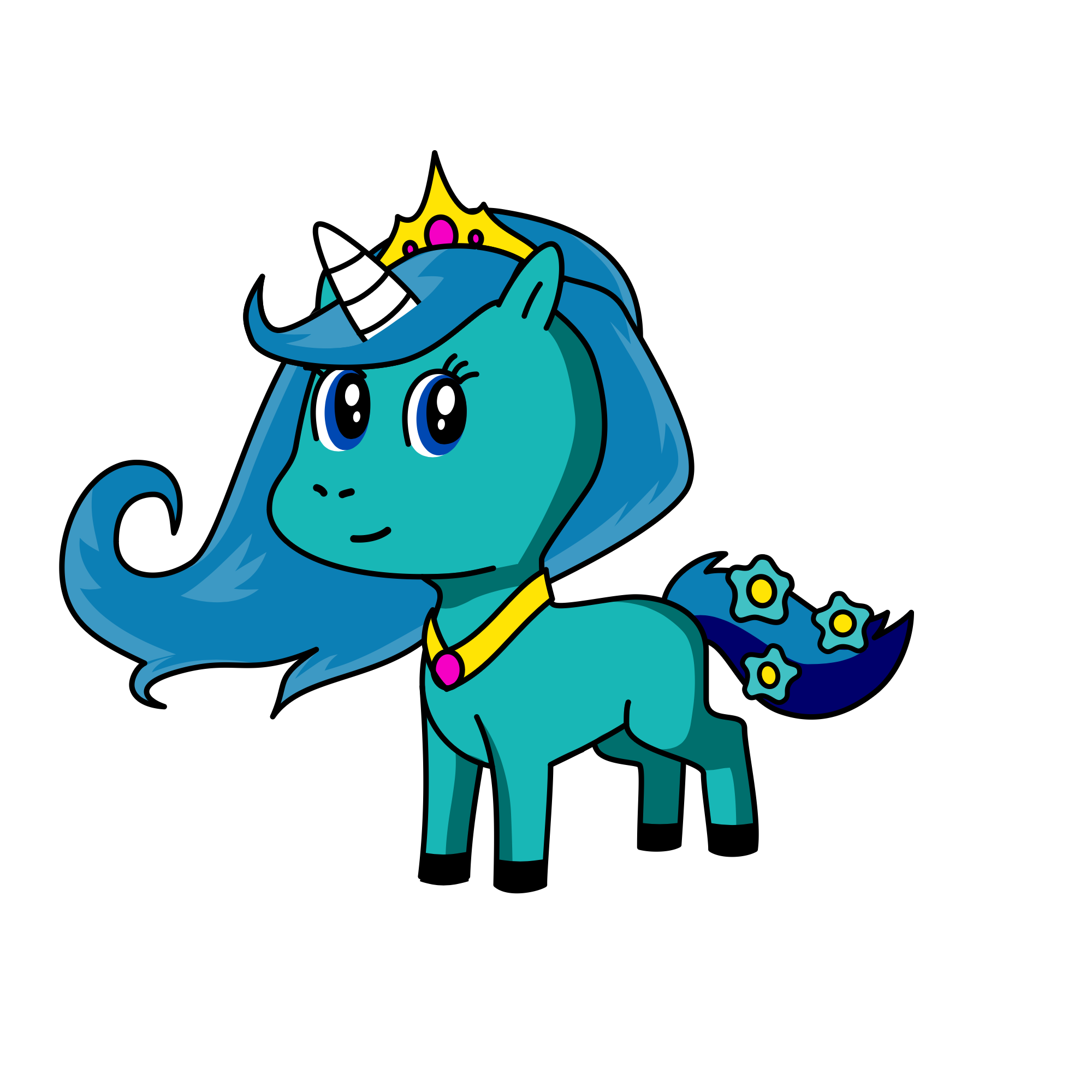 Princess Aeah, the unicorn