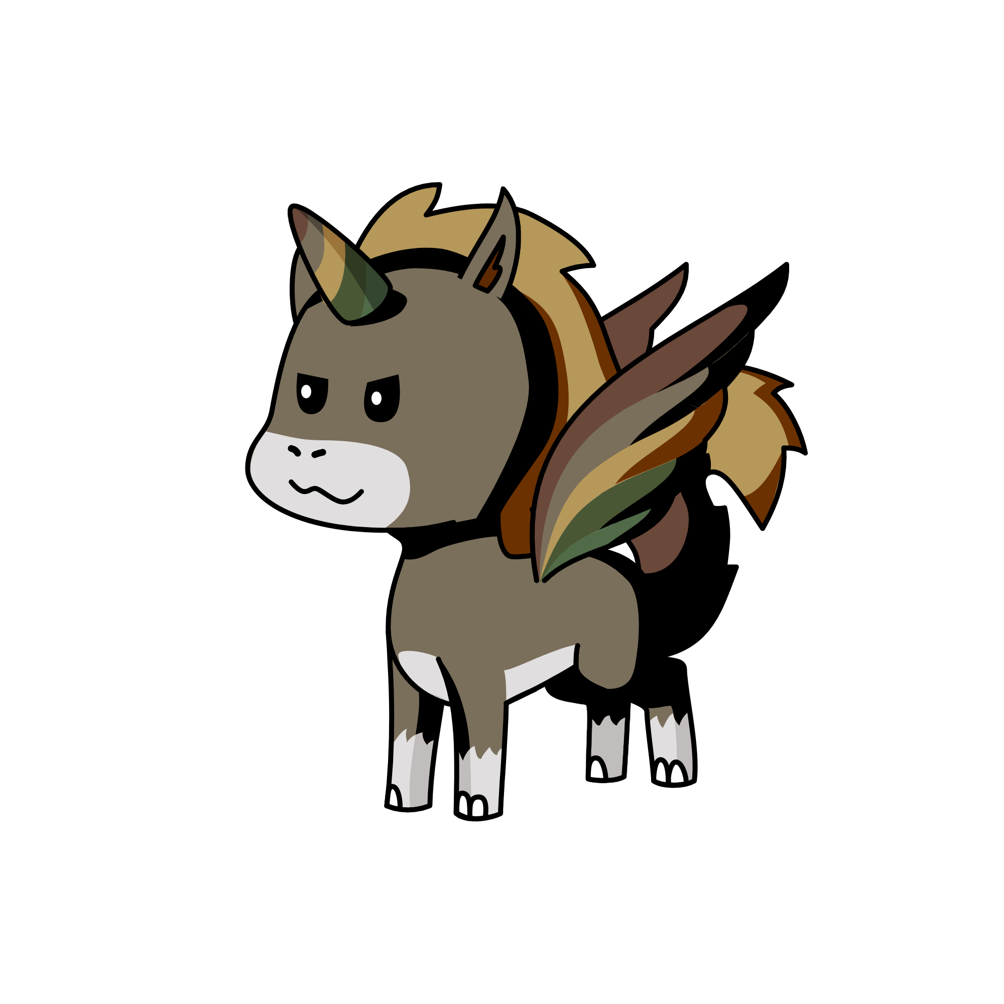 wolfacorn, the unicorn