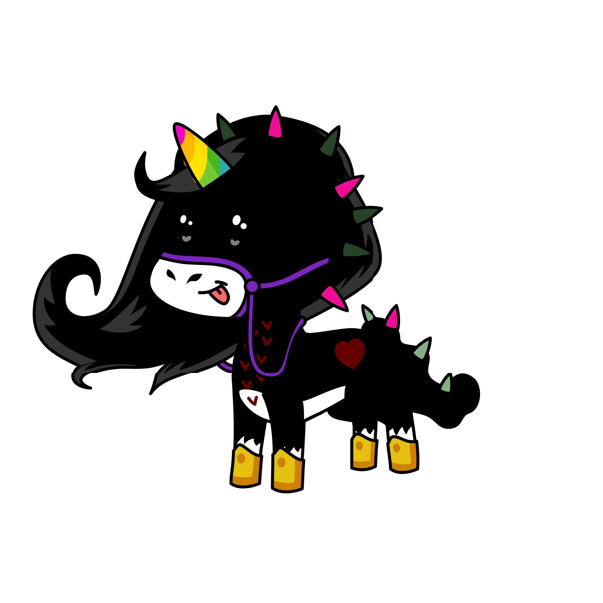 Keylin, the unicorn