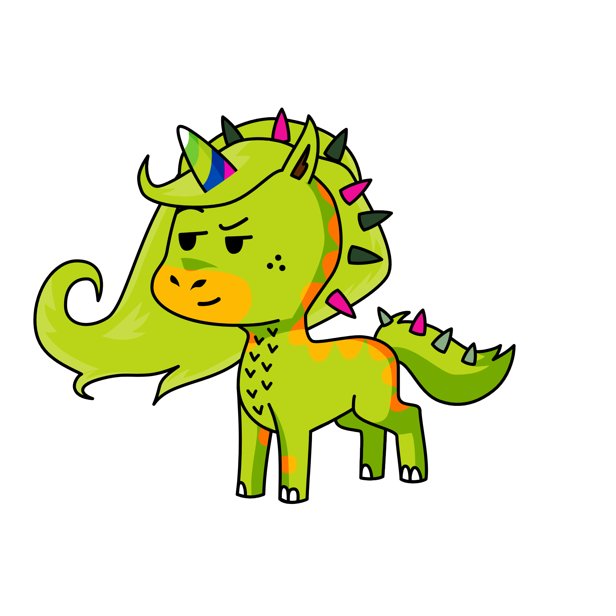 Sussy Bukker, the unicorn