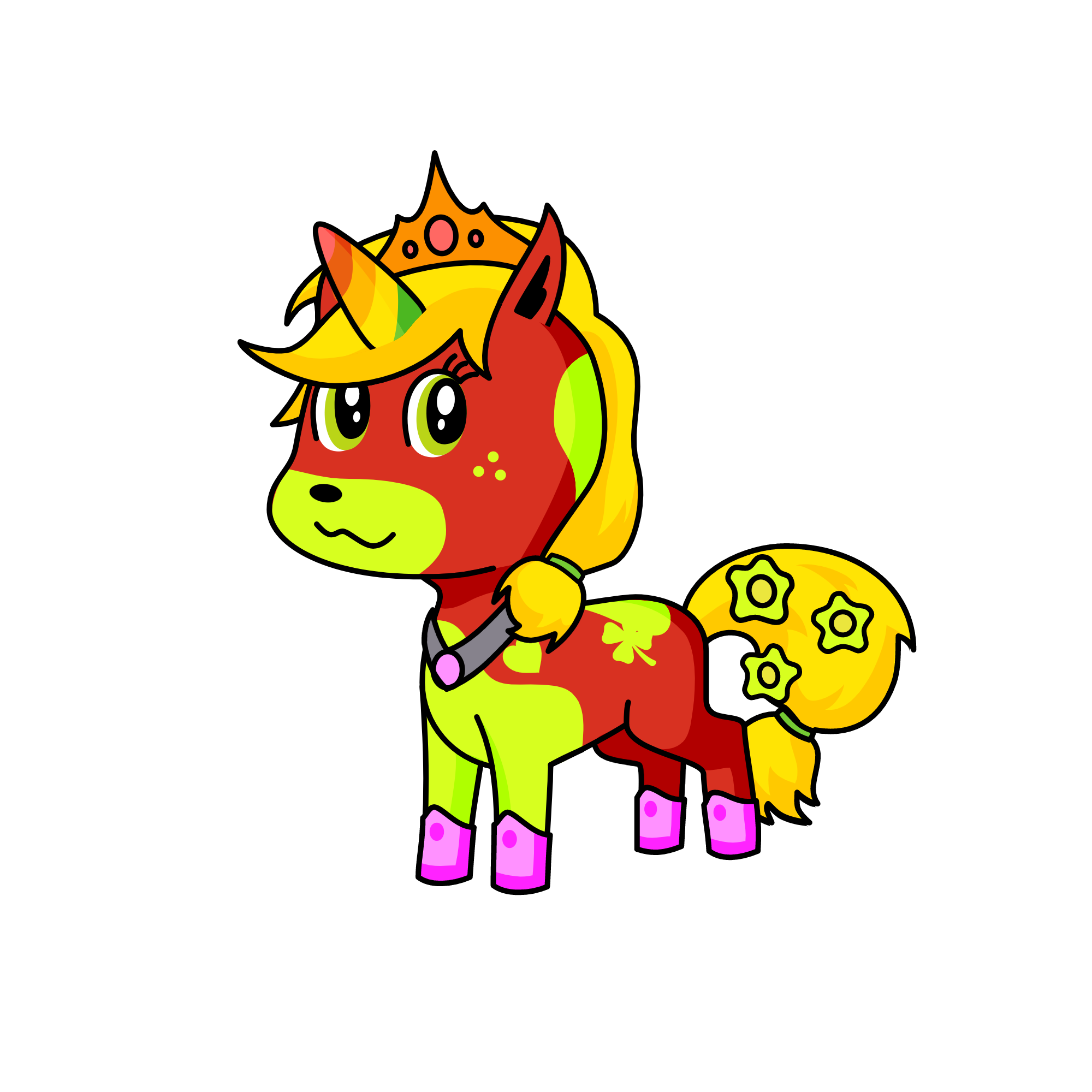 Applejack, the unicorn