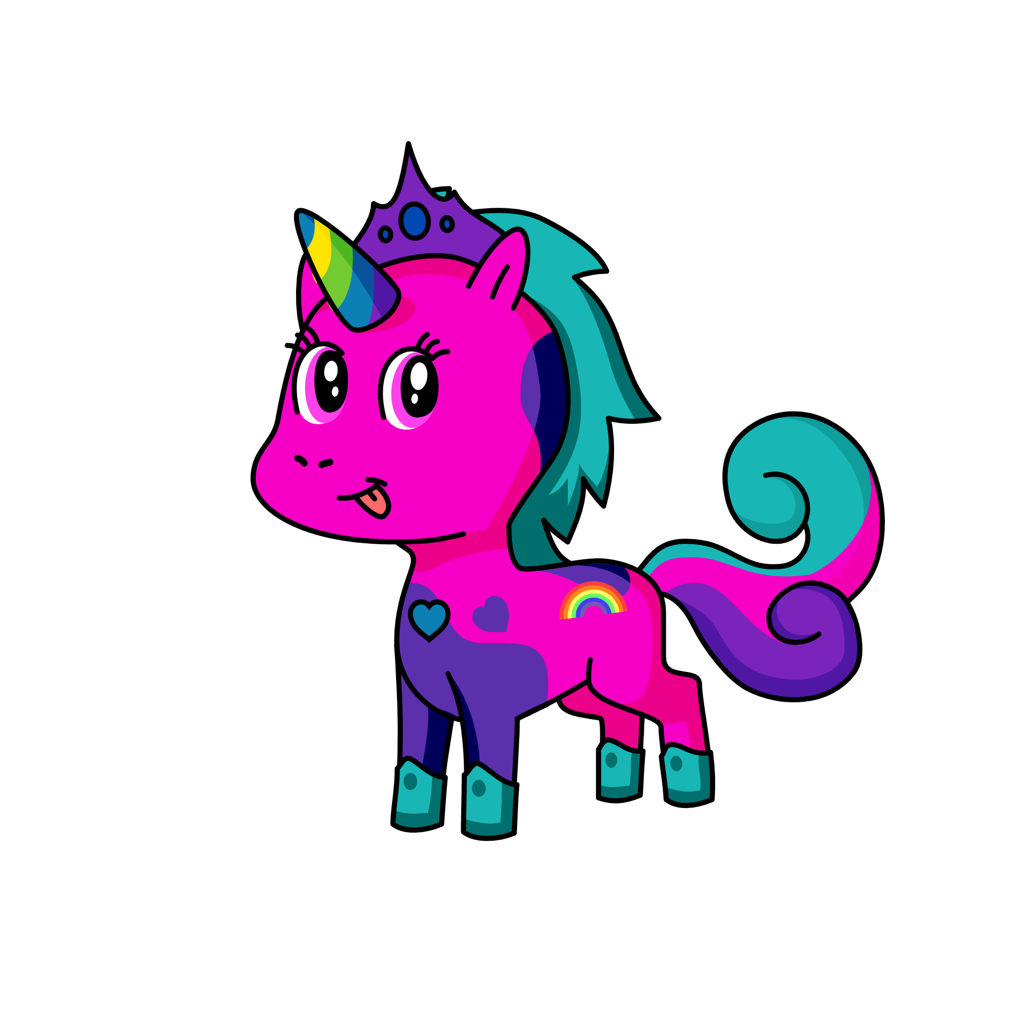 pipip, the unicorn