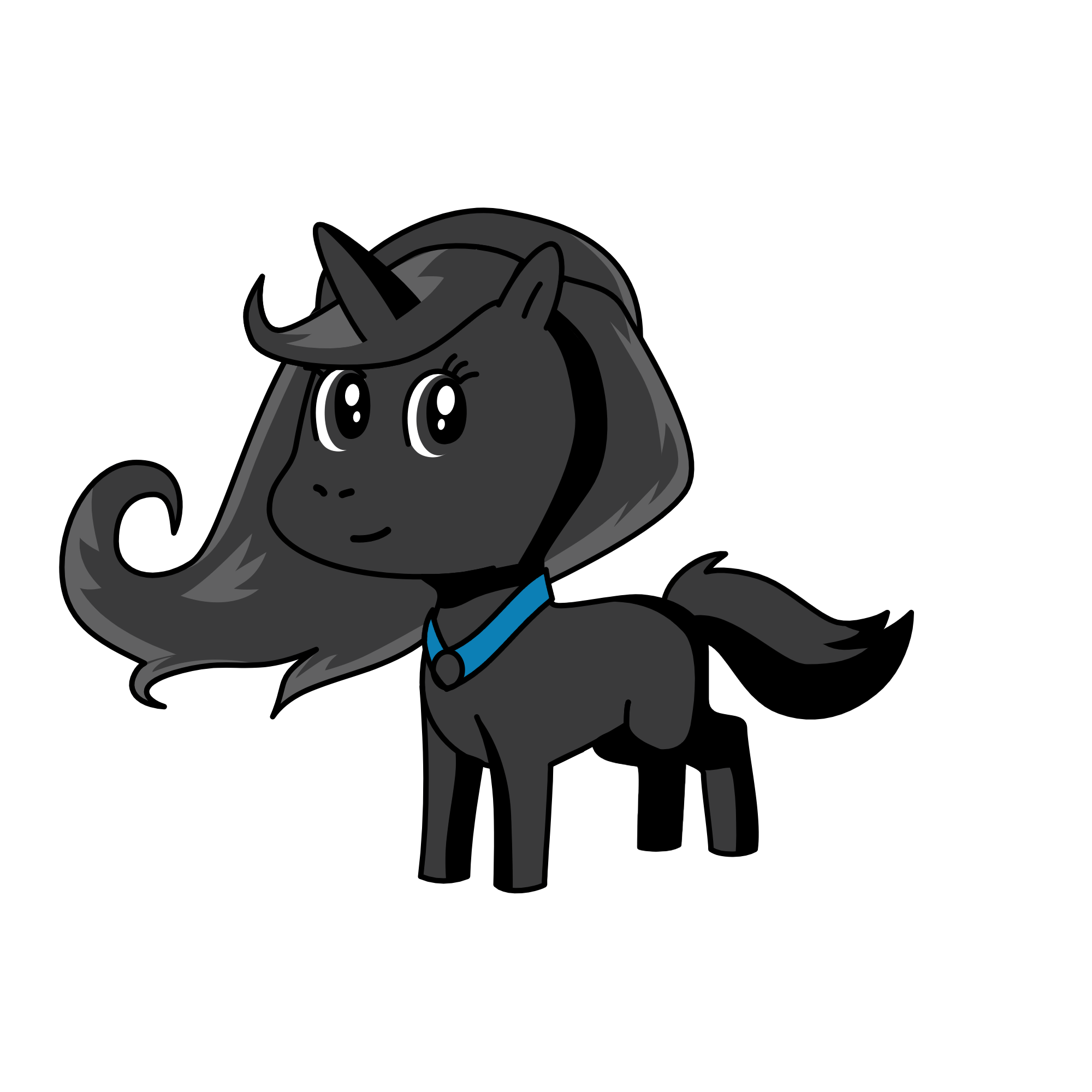 Flash, the unicorn