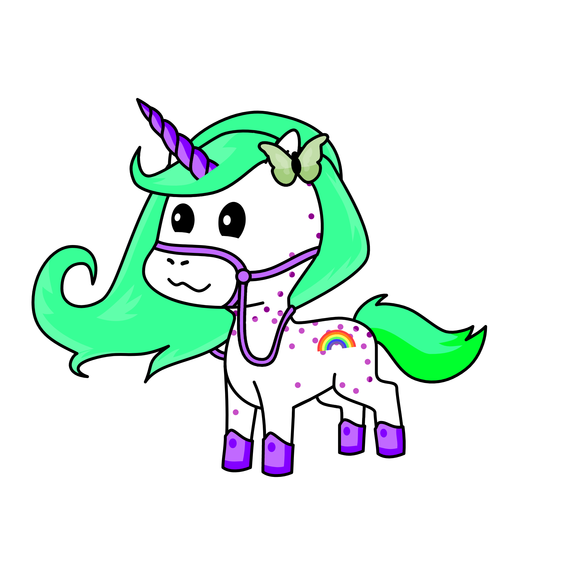 Pinky Pie, the unicorn