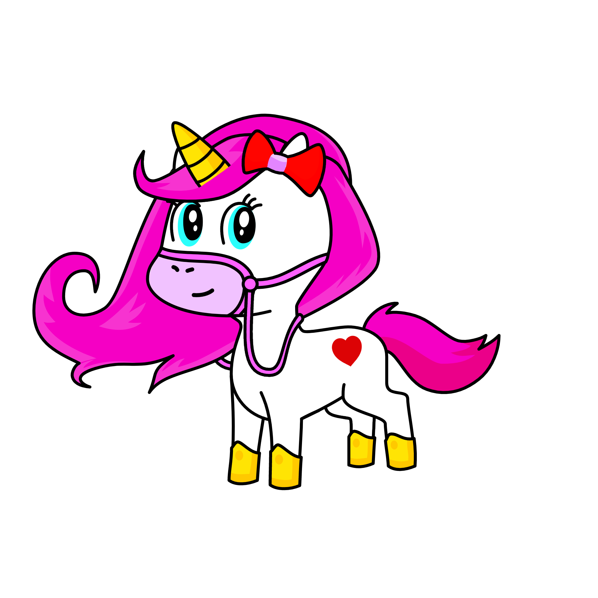 Lilly, the unicorn