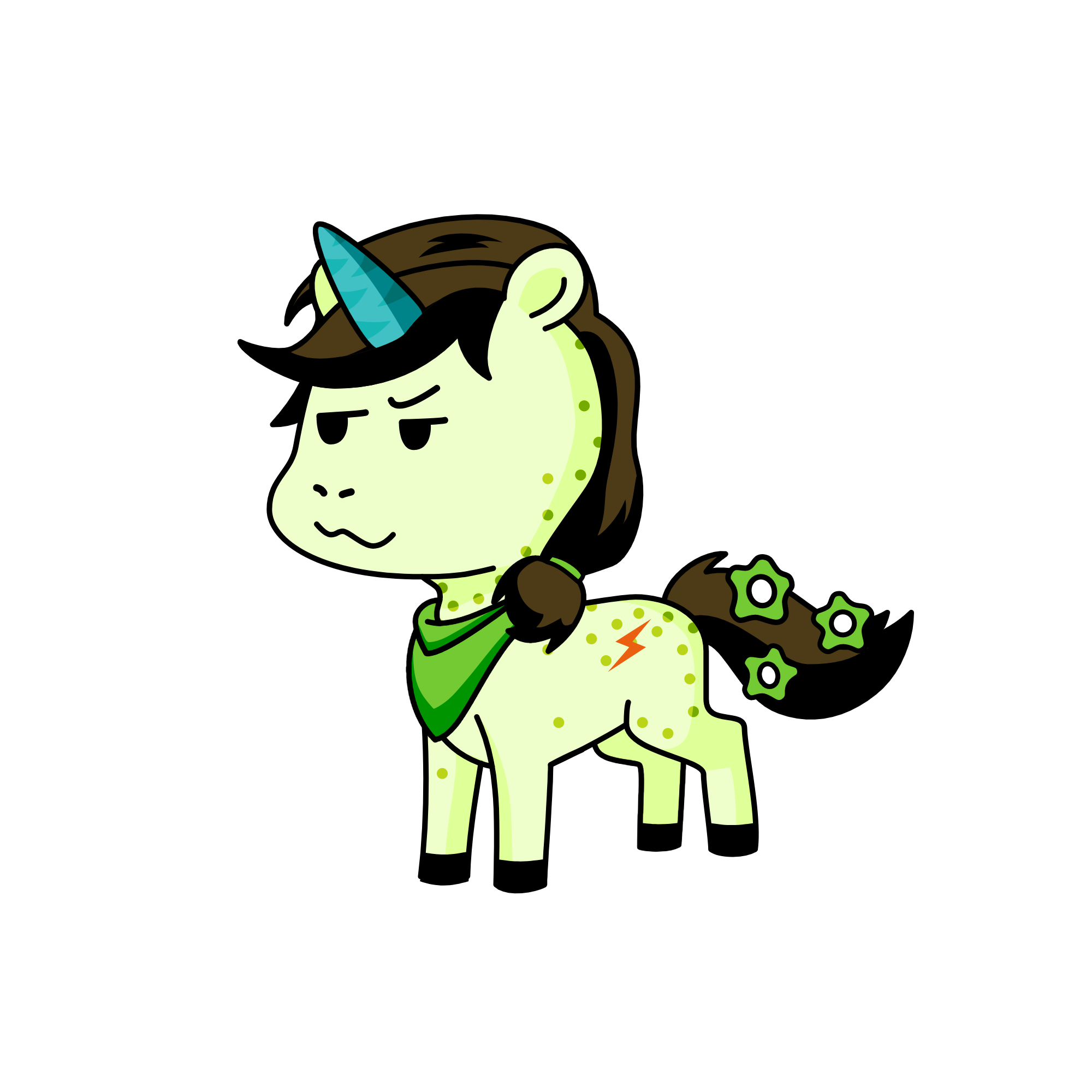 Natypoo, the unicorn