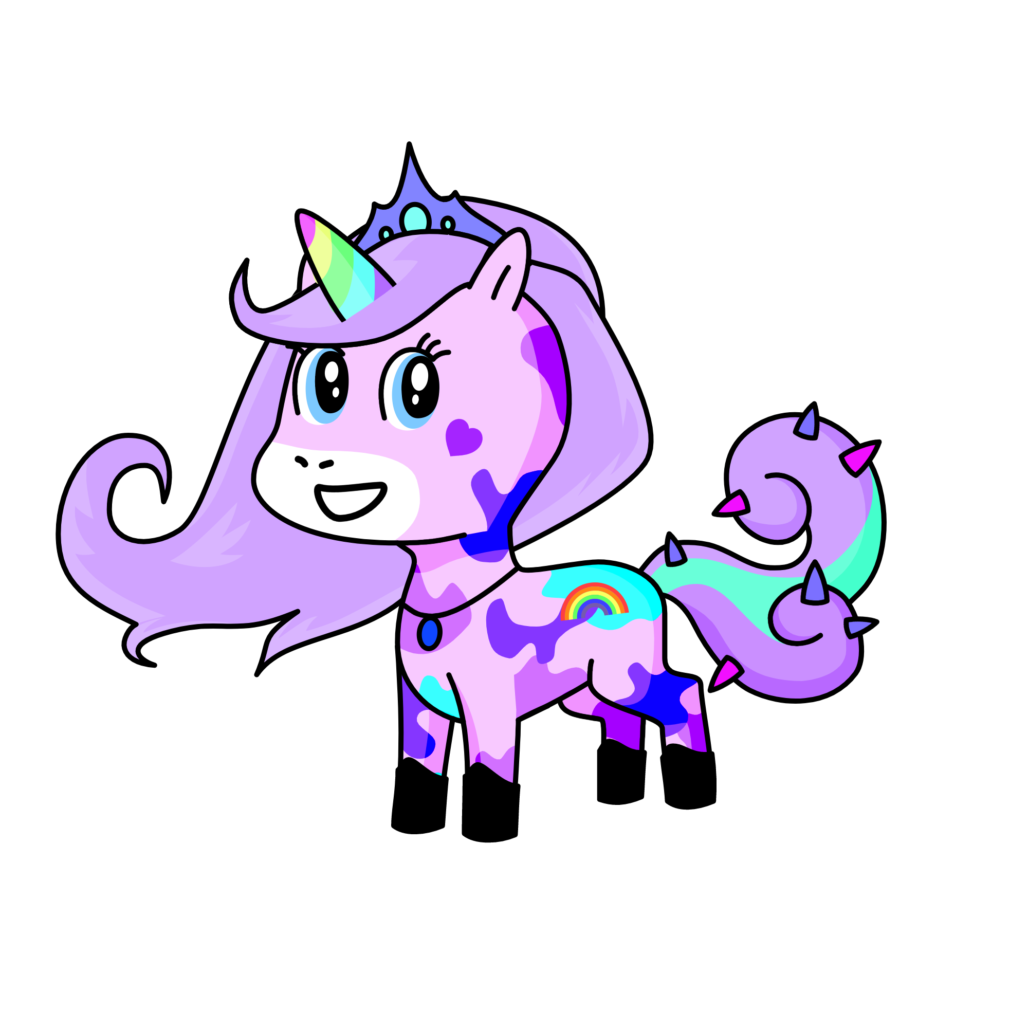 Floora 💎🦄🌈🦋, the unicorn