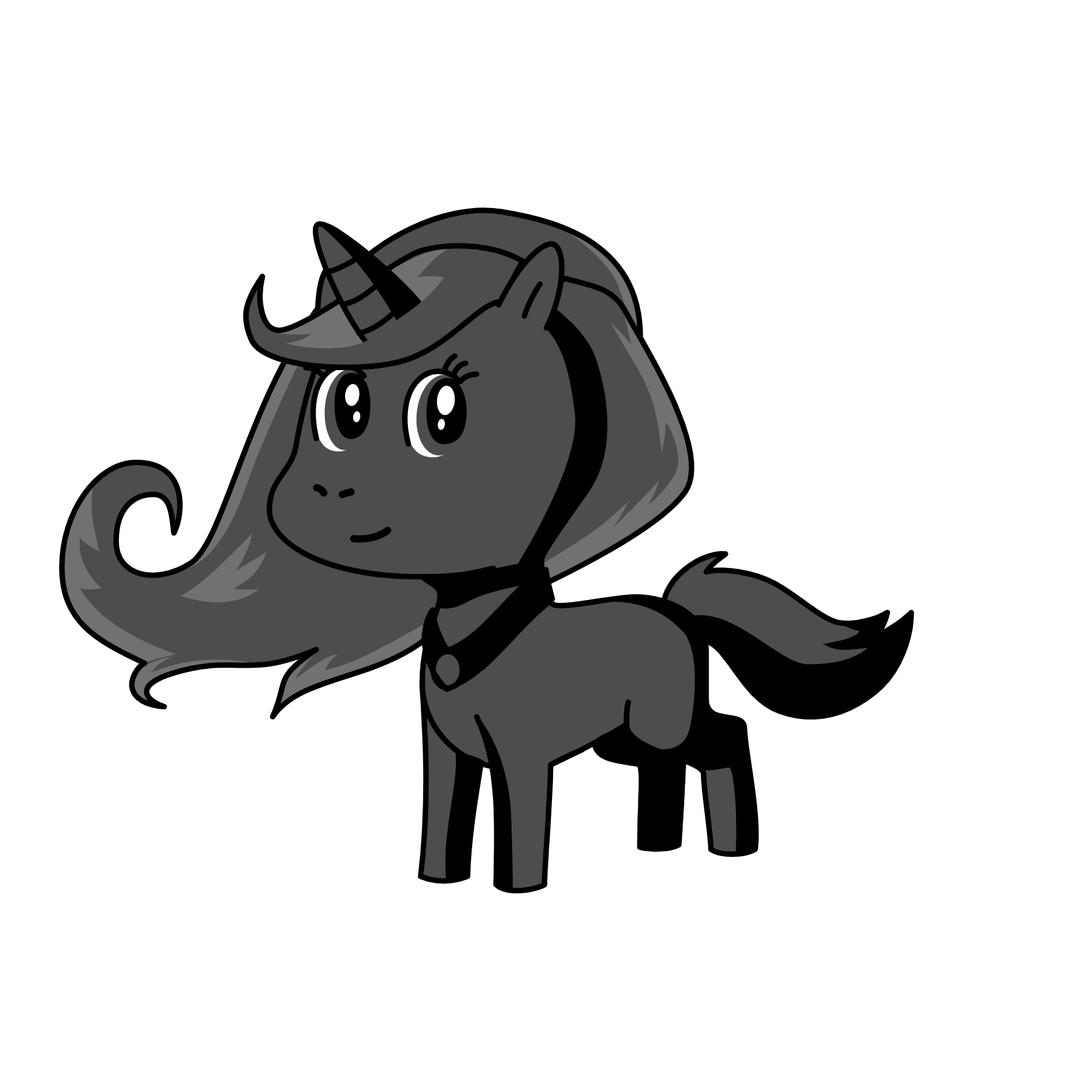Flash, the unicorn