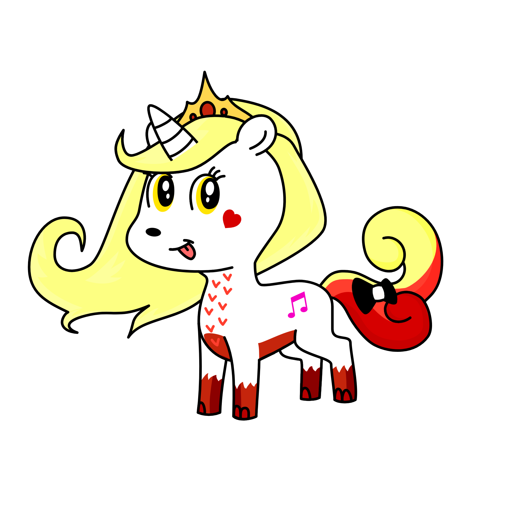 Charlie MorningStar , the unicorn