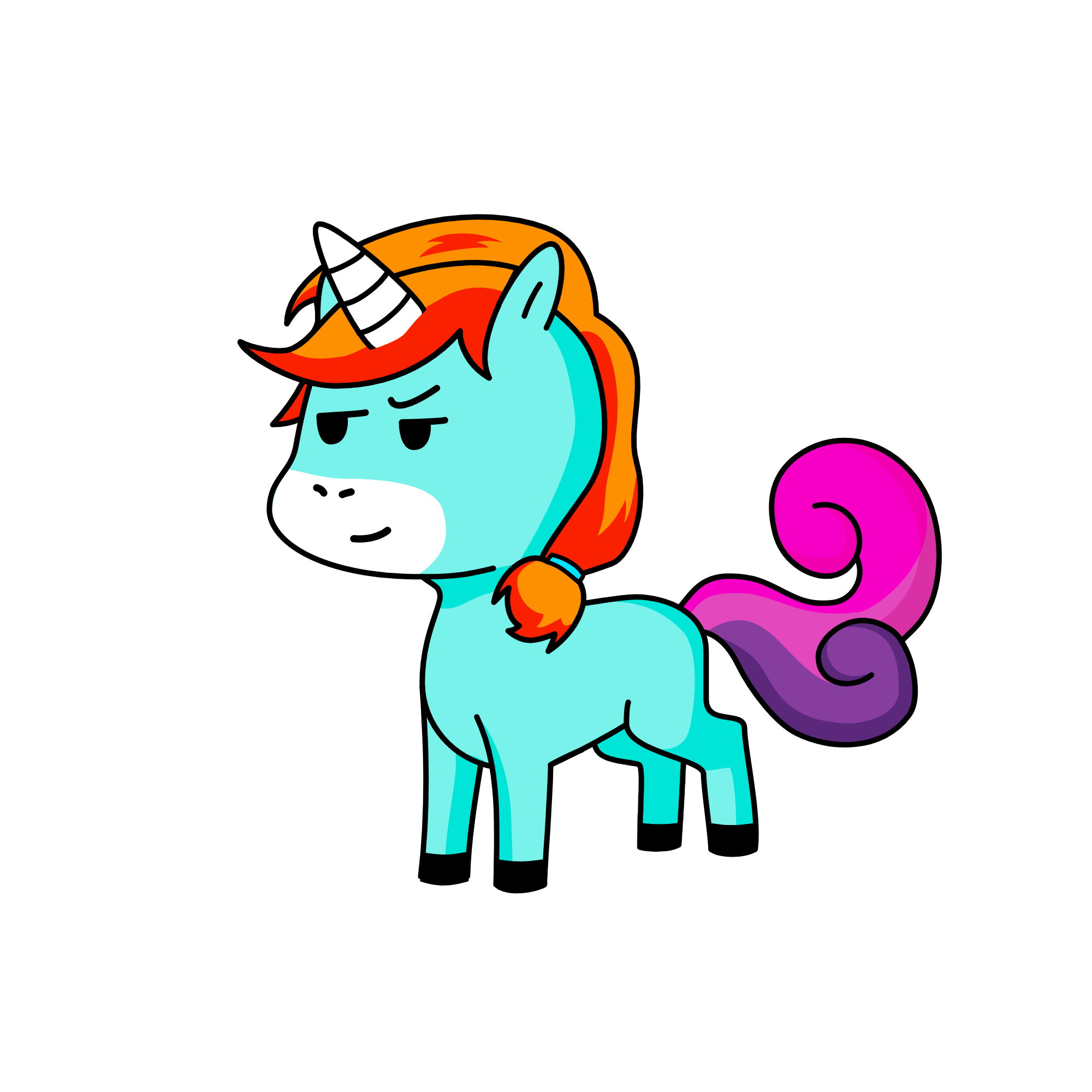lope a, the unicorn