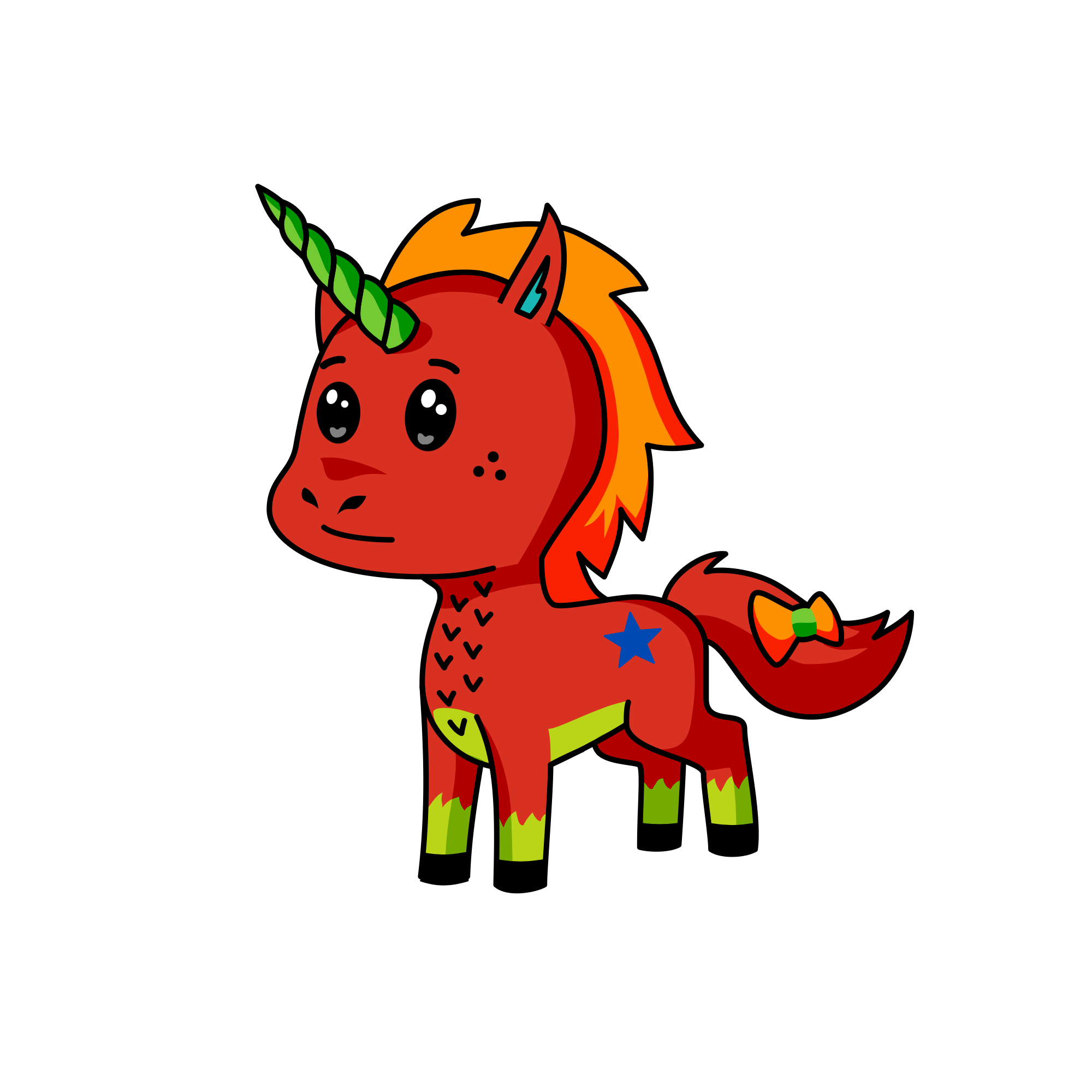 Yo!, the unicorn