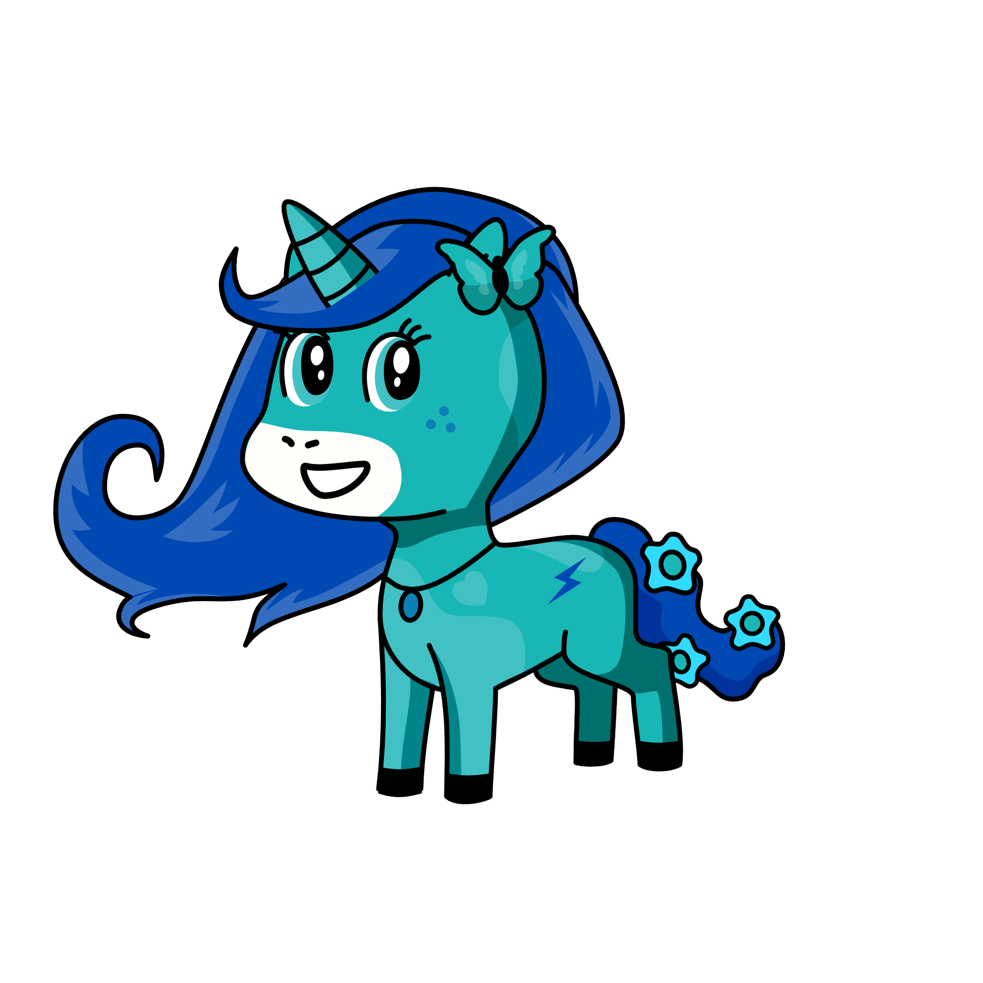 dyhanna, the unicorn