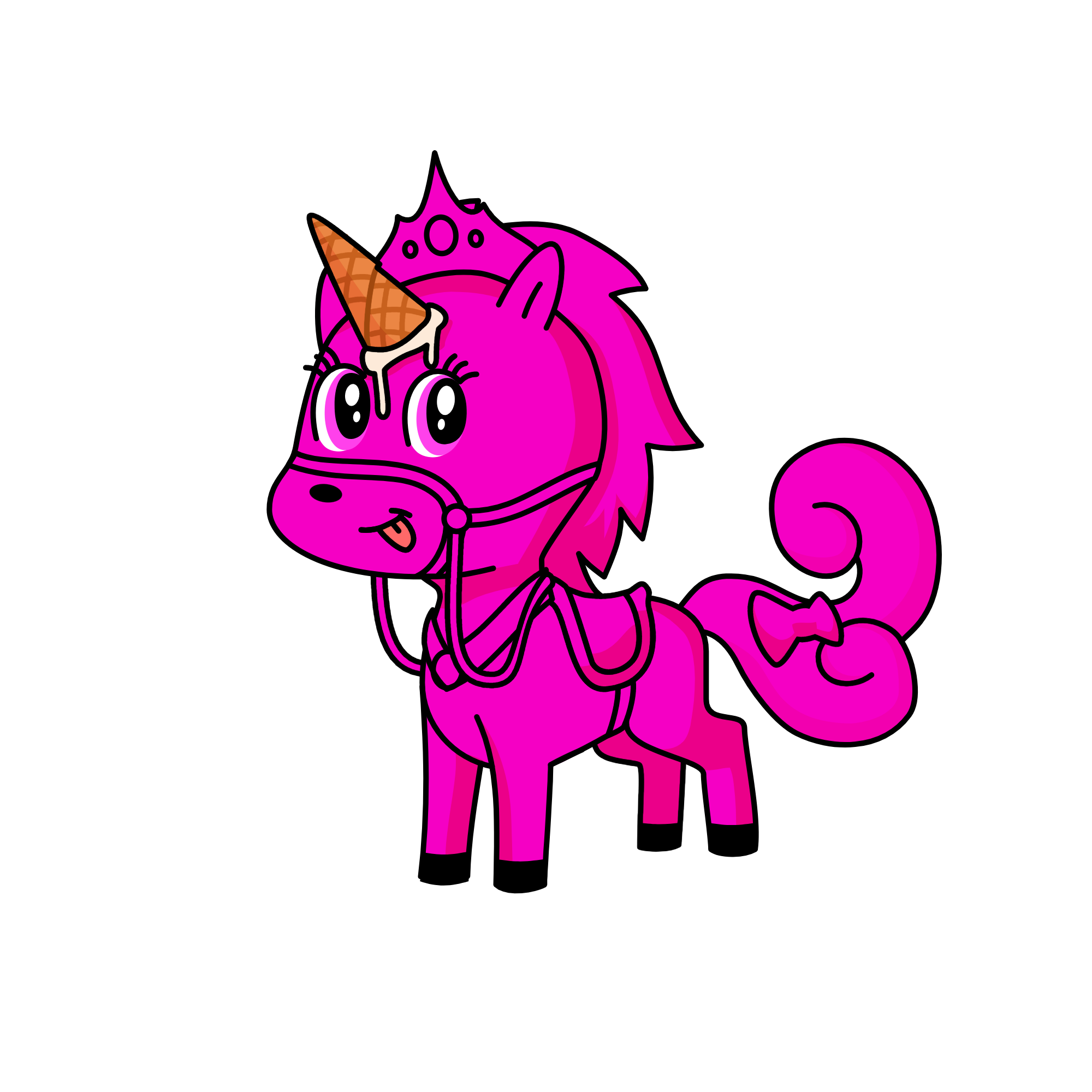 pinky, the unicorn