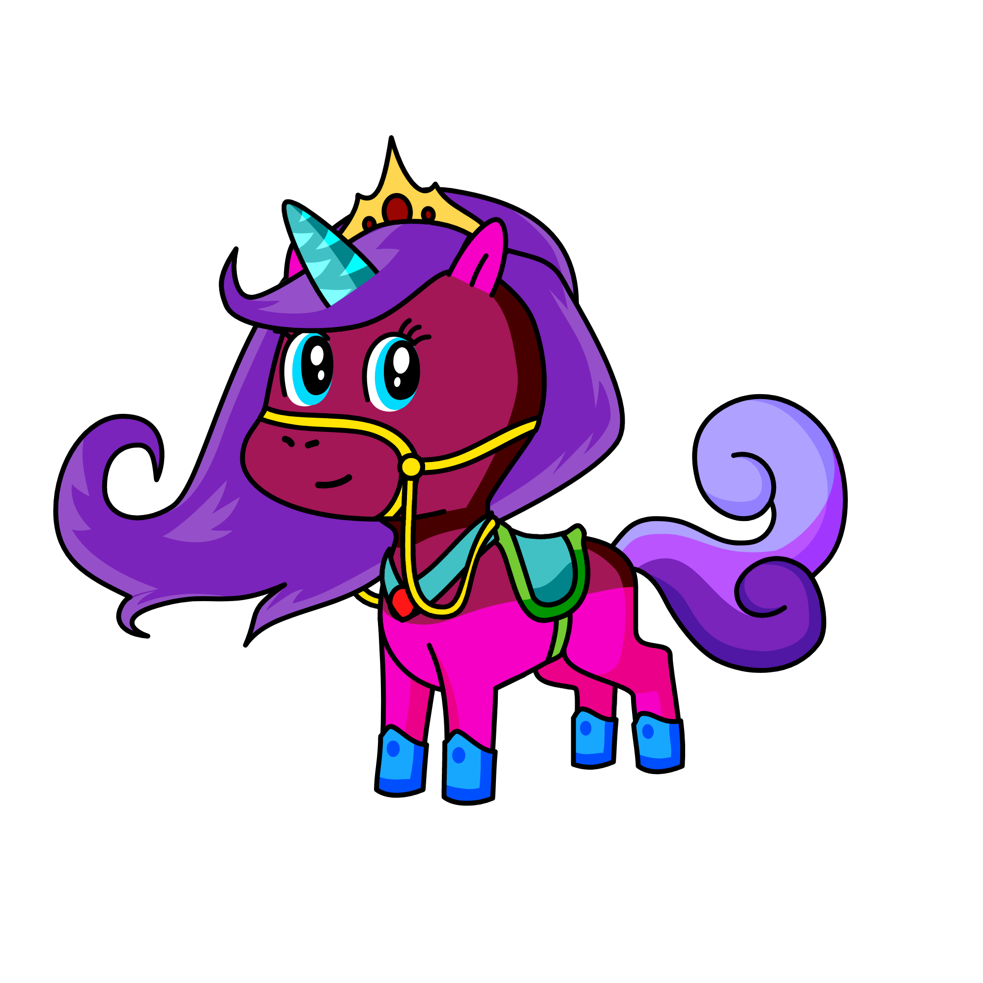 sally, the unicorn