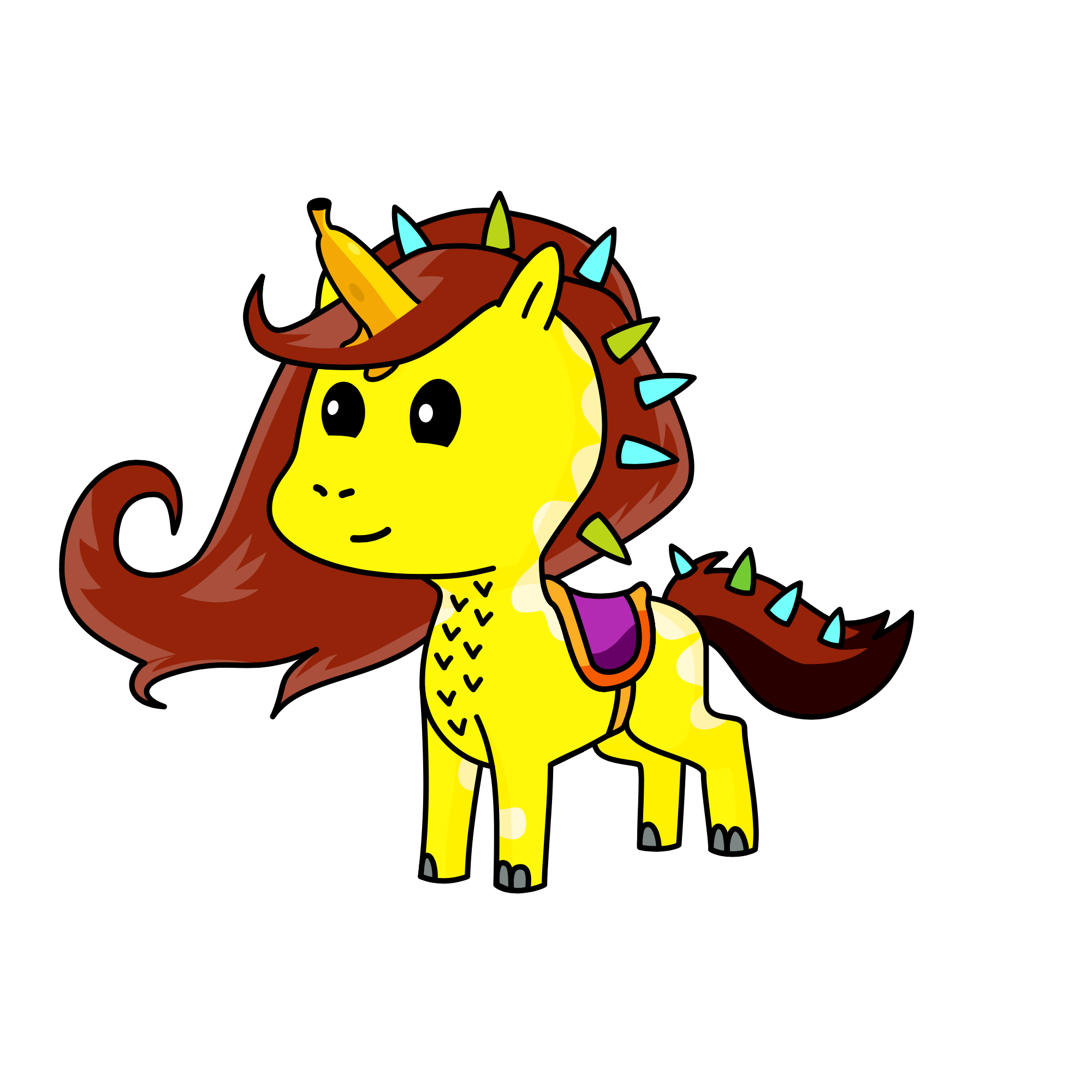 Banany, the unicorn