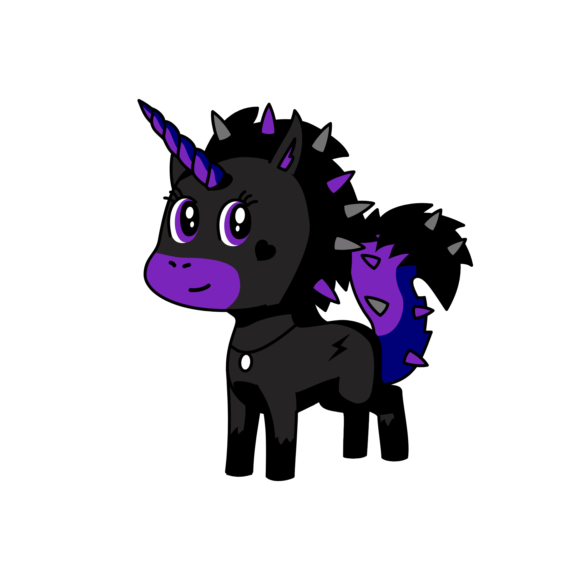 zip, the unicorn