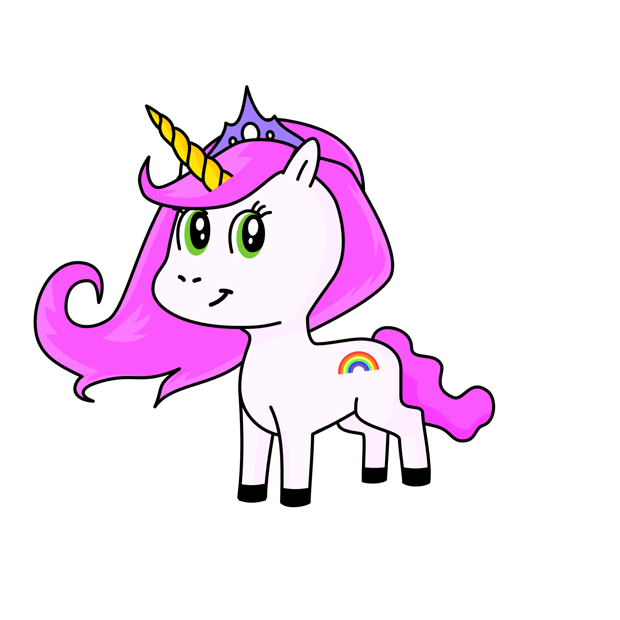 rainbow, the unicorn