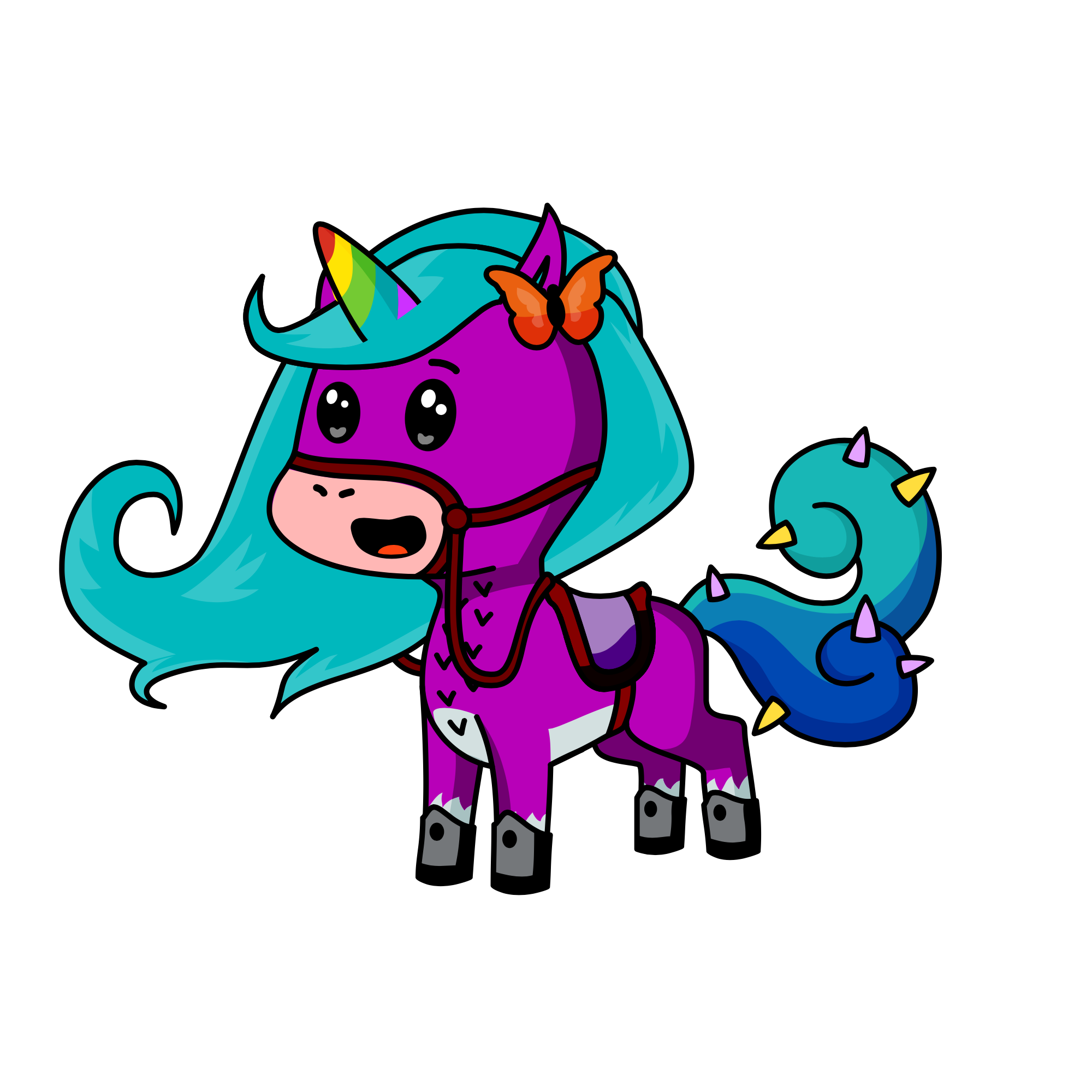 Victoria, the unicorn