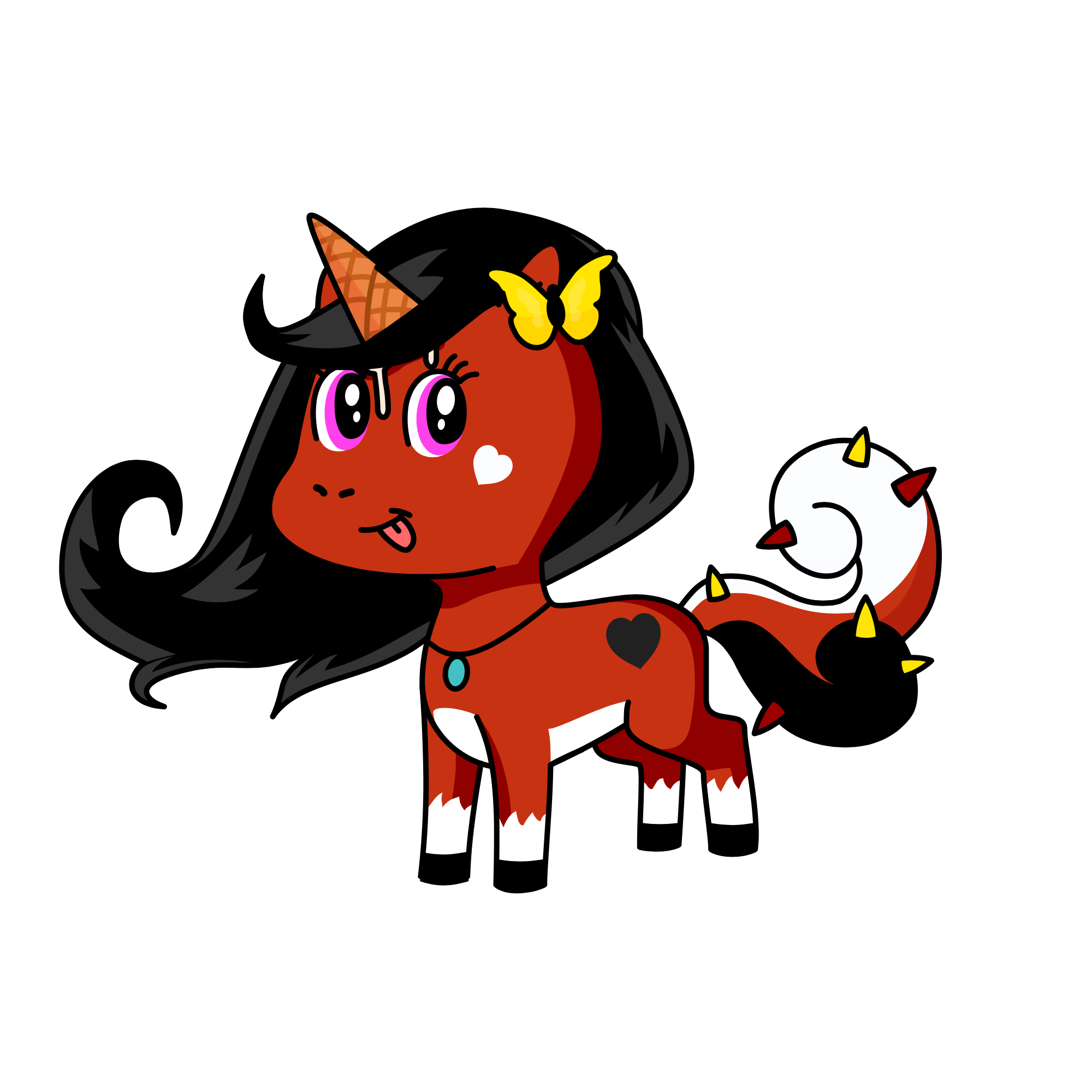 Sini, the unicorn