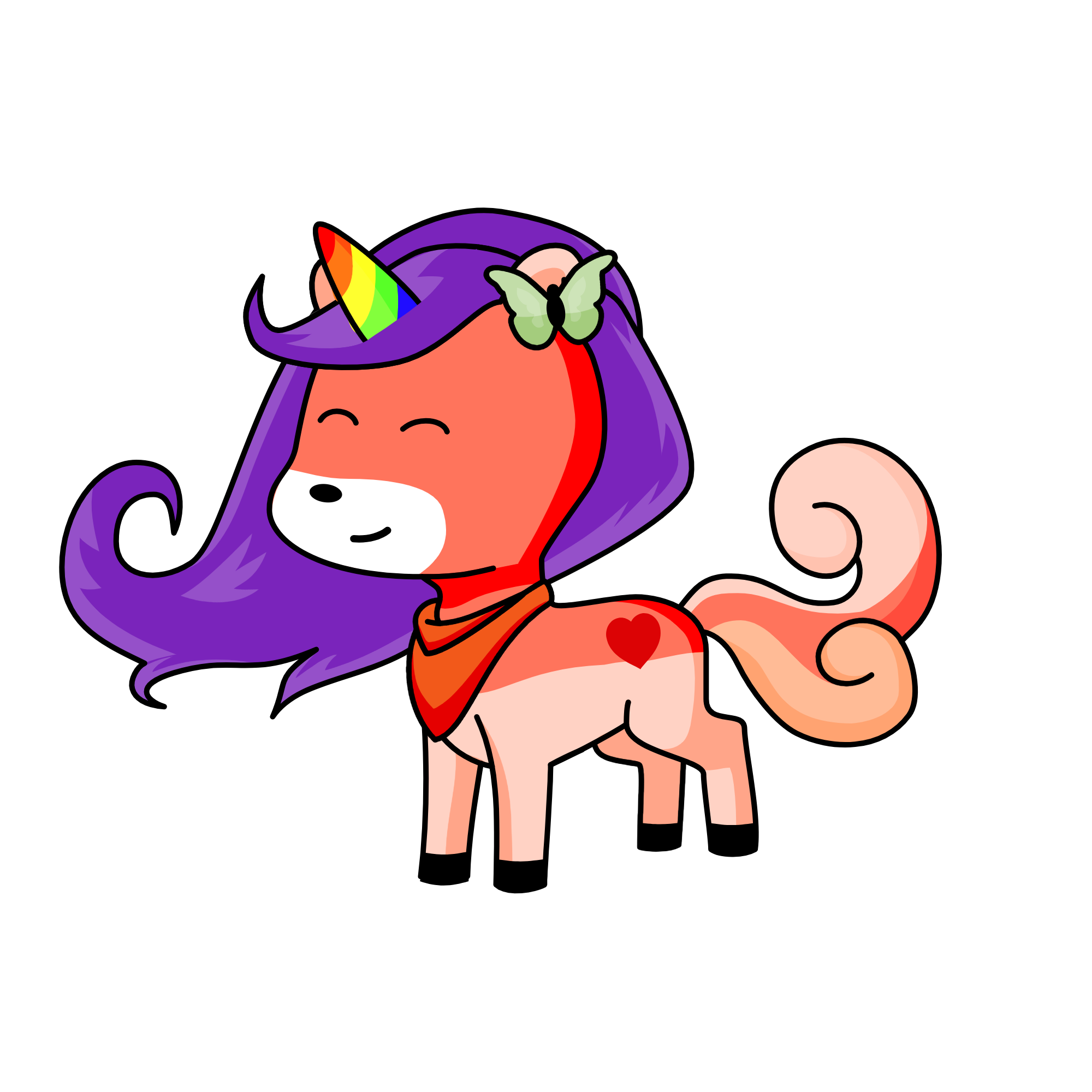 Corny, the unicorn