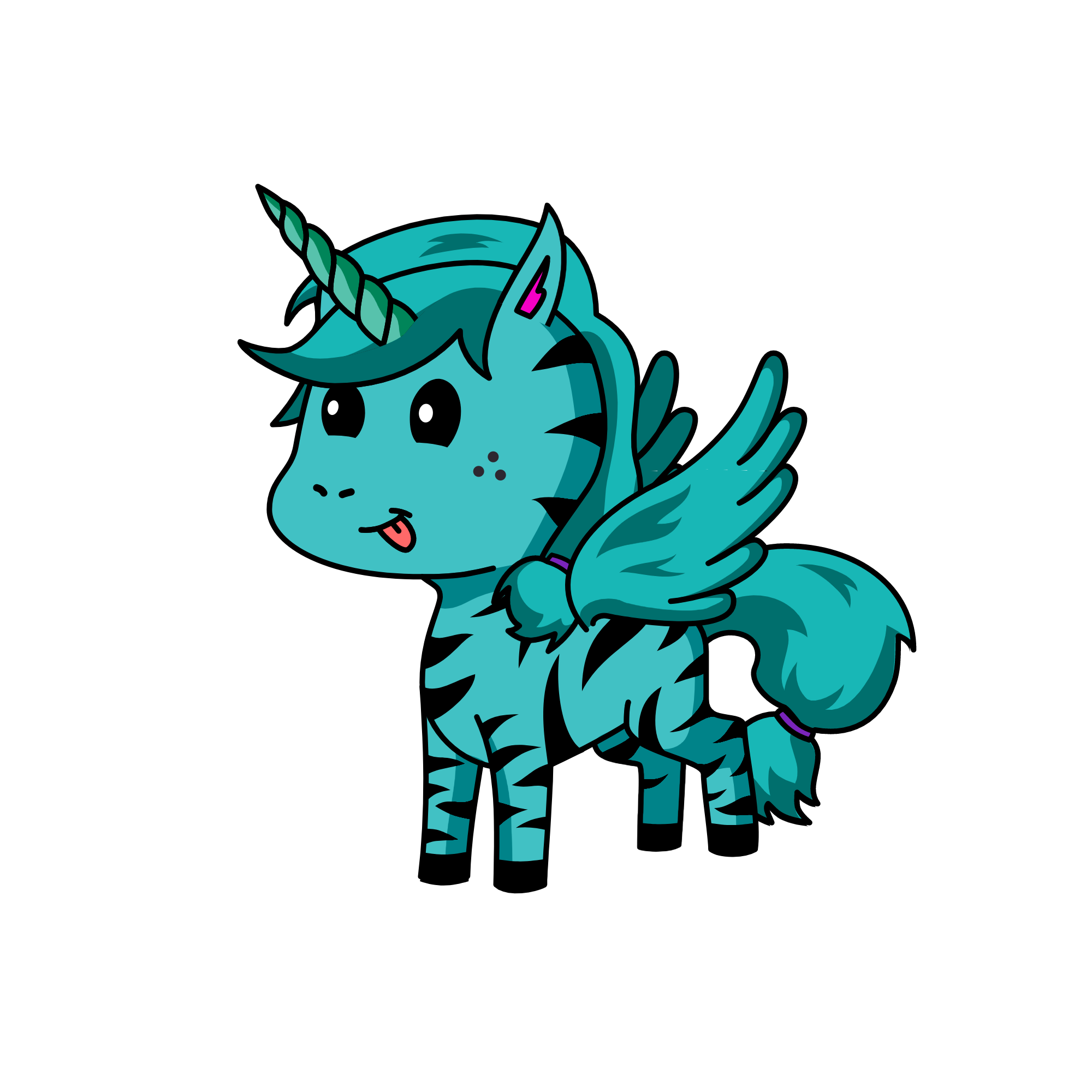 Tiger, the unicorn