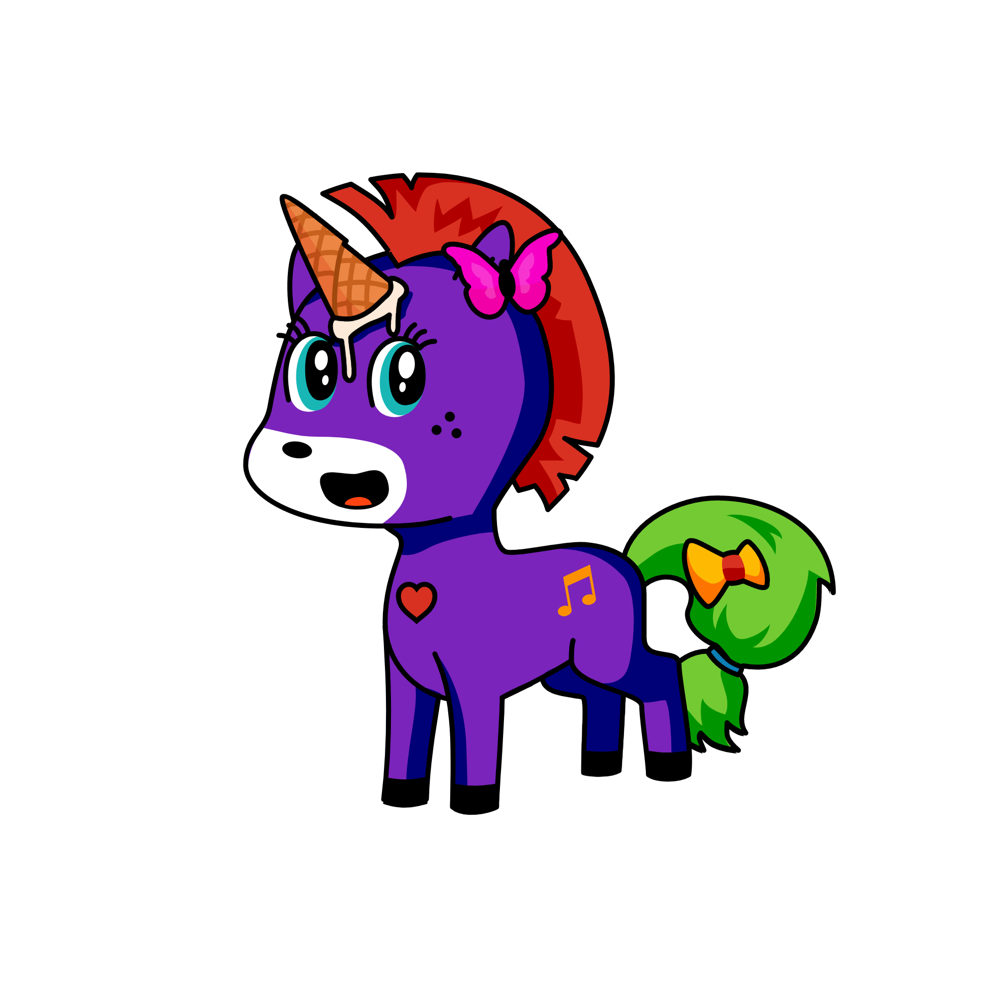 leah, the unicorn