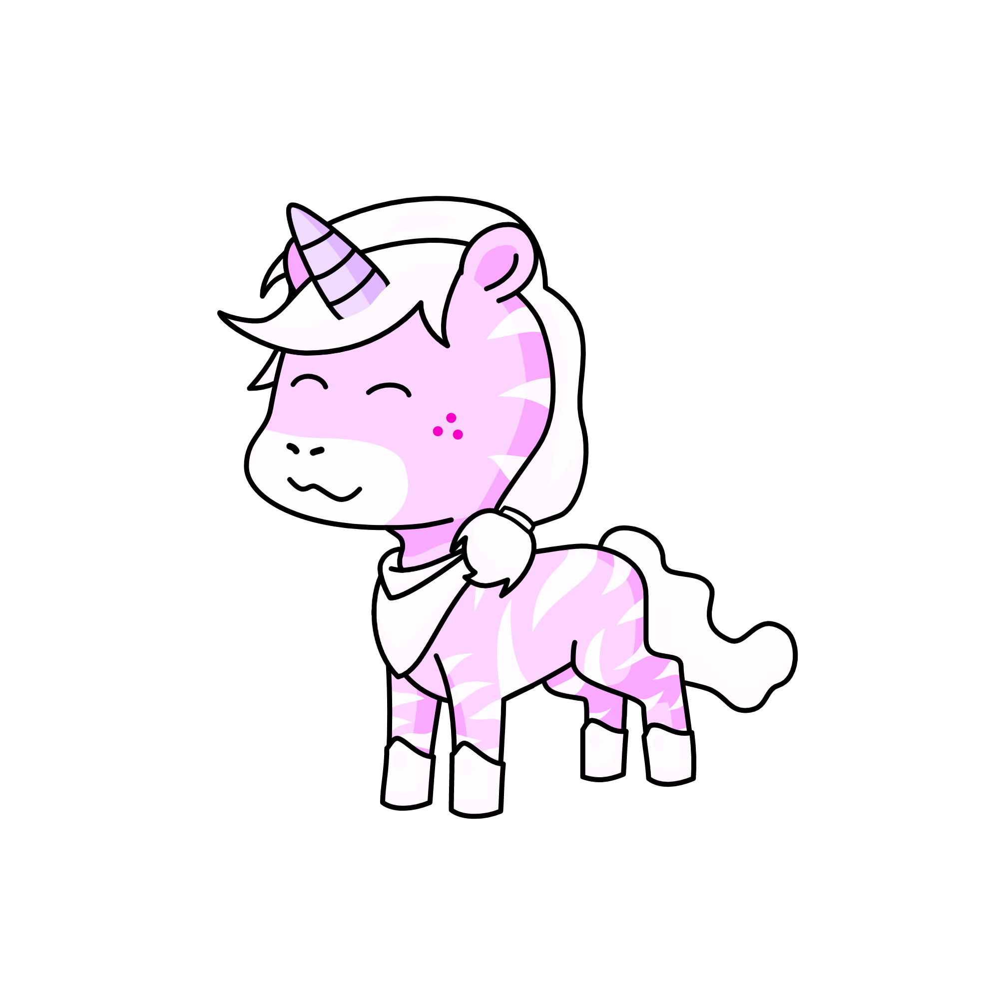 pink ger'dore 789, the unicorn