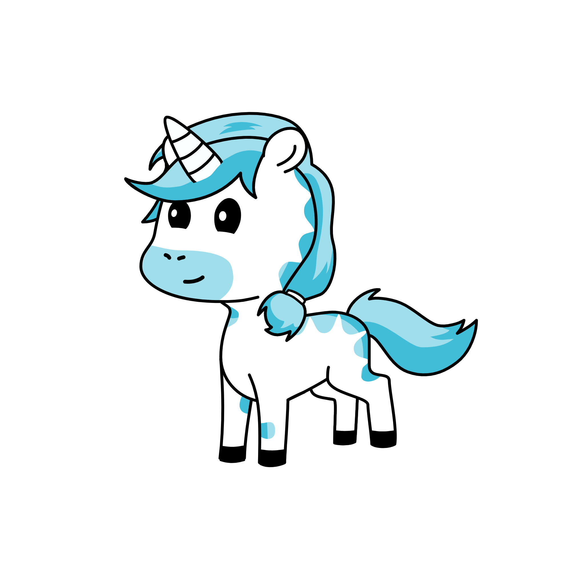 lovey the grill, the unicorn