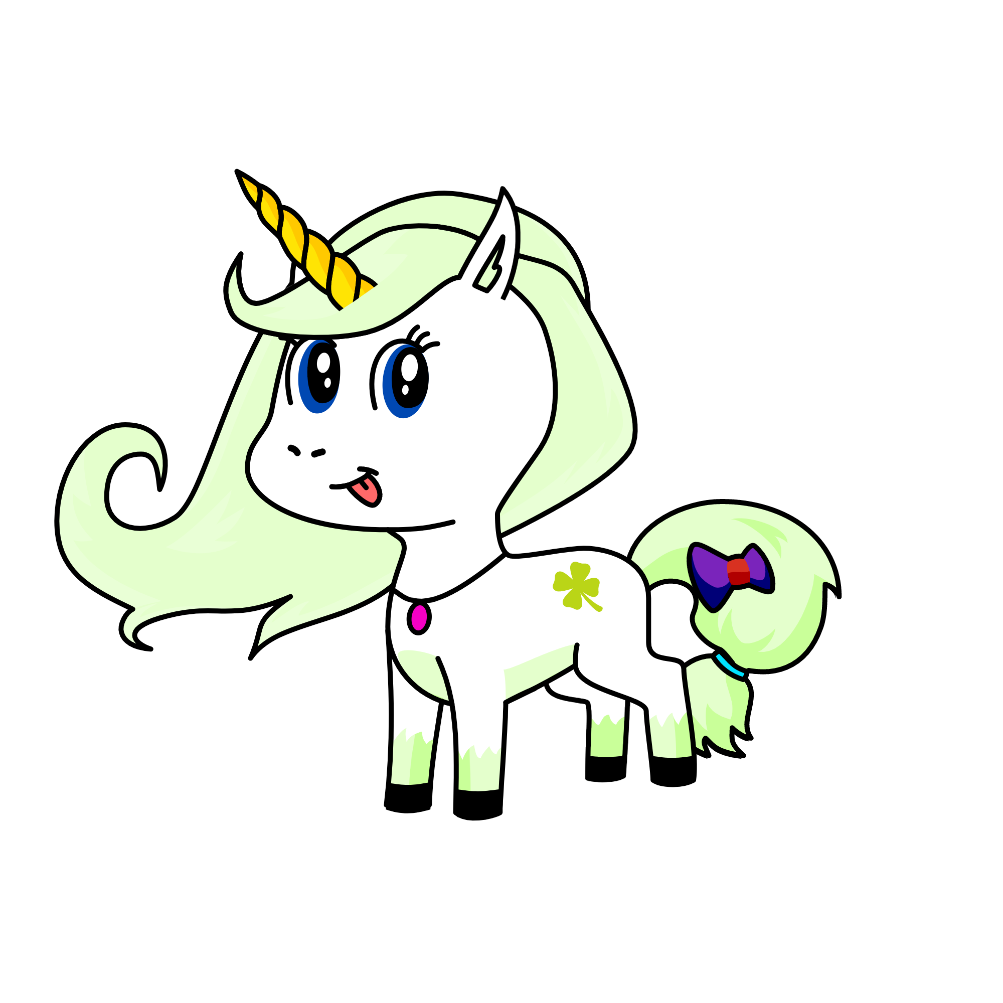 mint, the unicorn