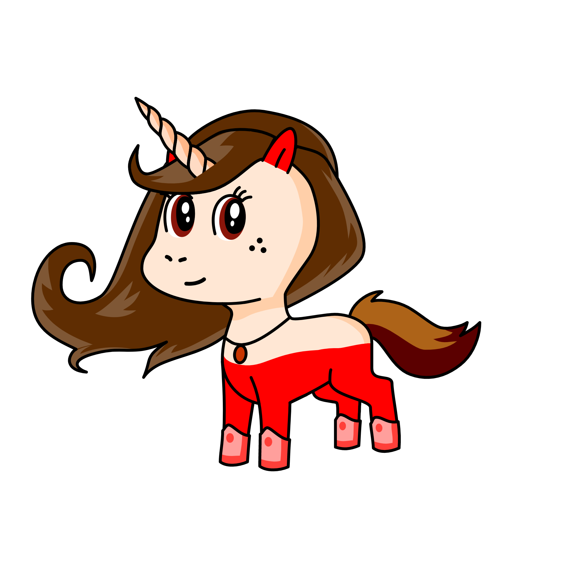 Girlfriend FNF, the unicorn