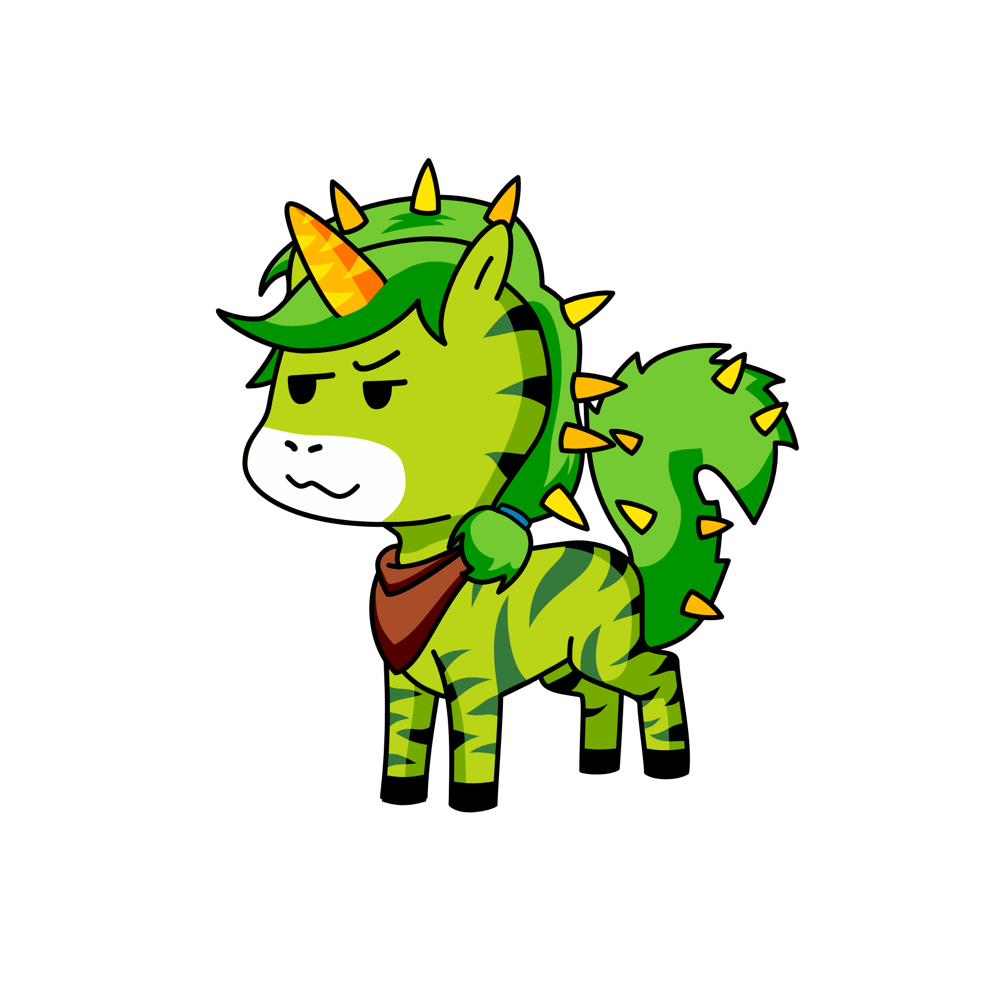Cactu, the unicorn