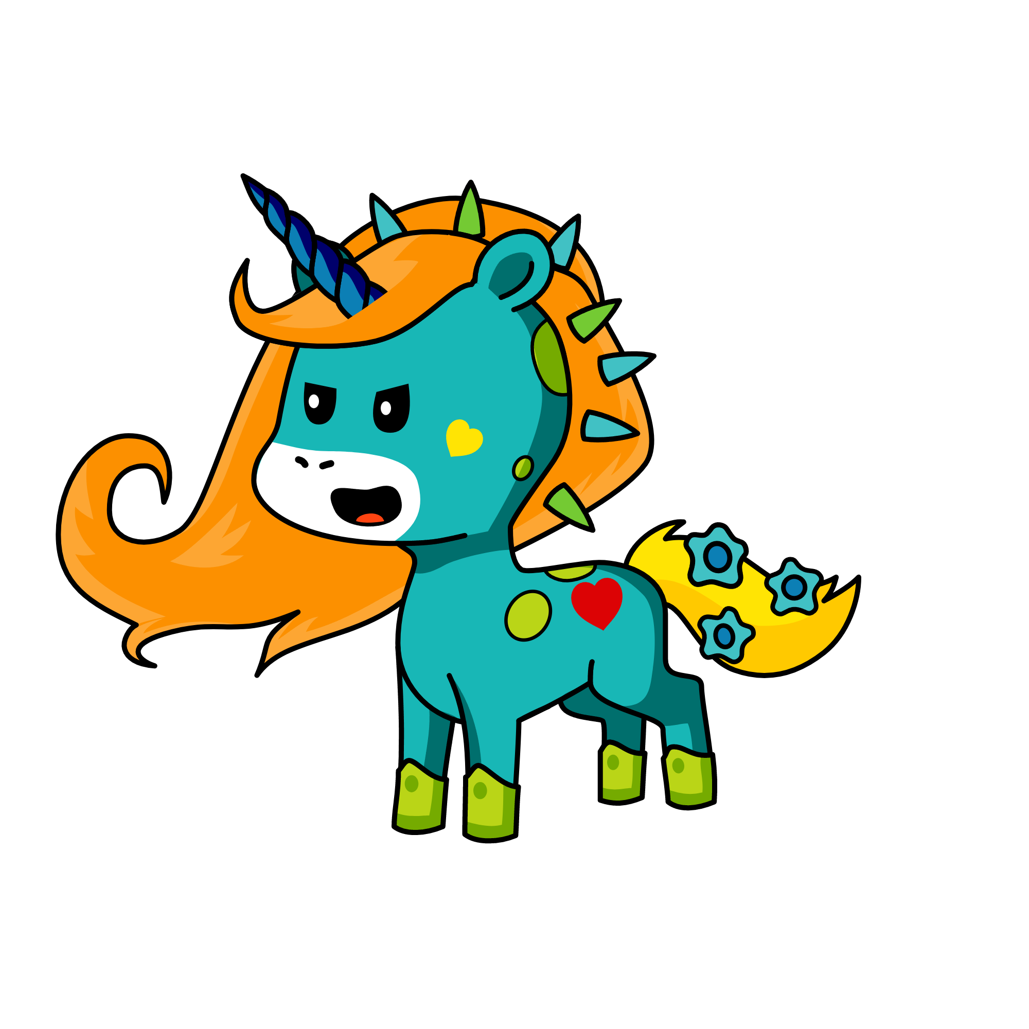 k , the unicorn