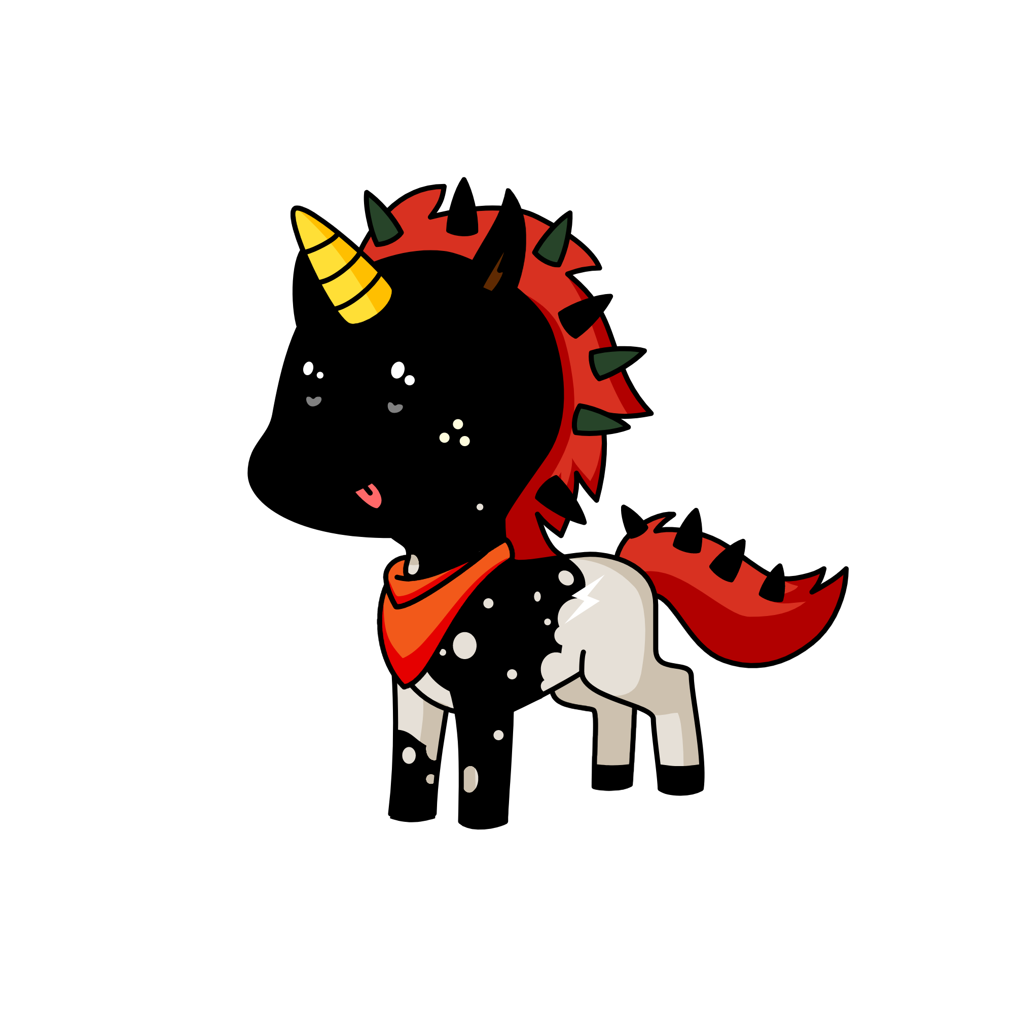 spike, the unicorn