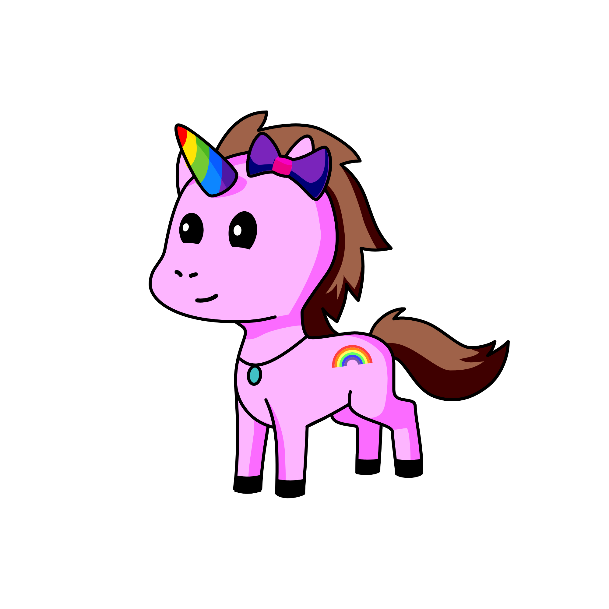 RainbowCorn, the unicorn