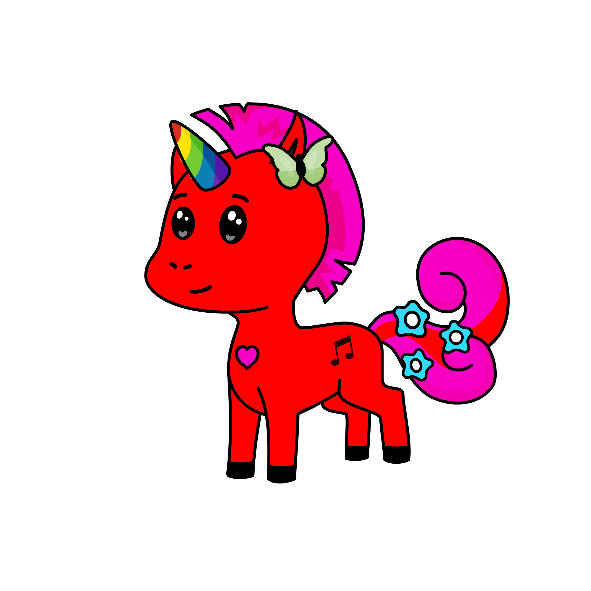 madonna, the unicorn