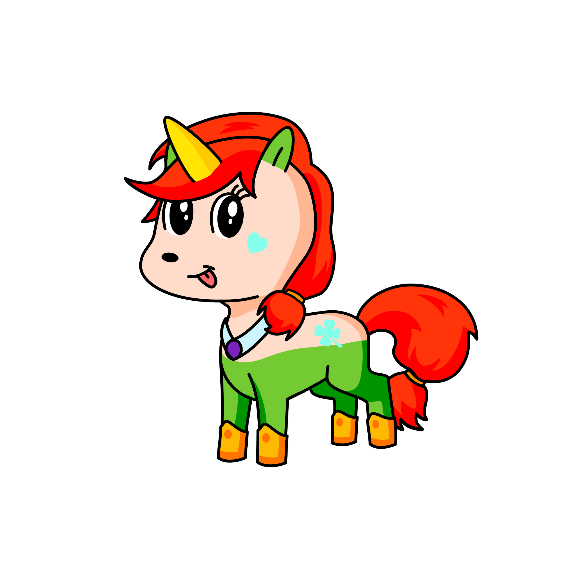 jj, the unicorn