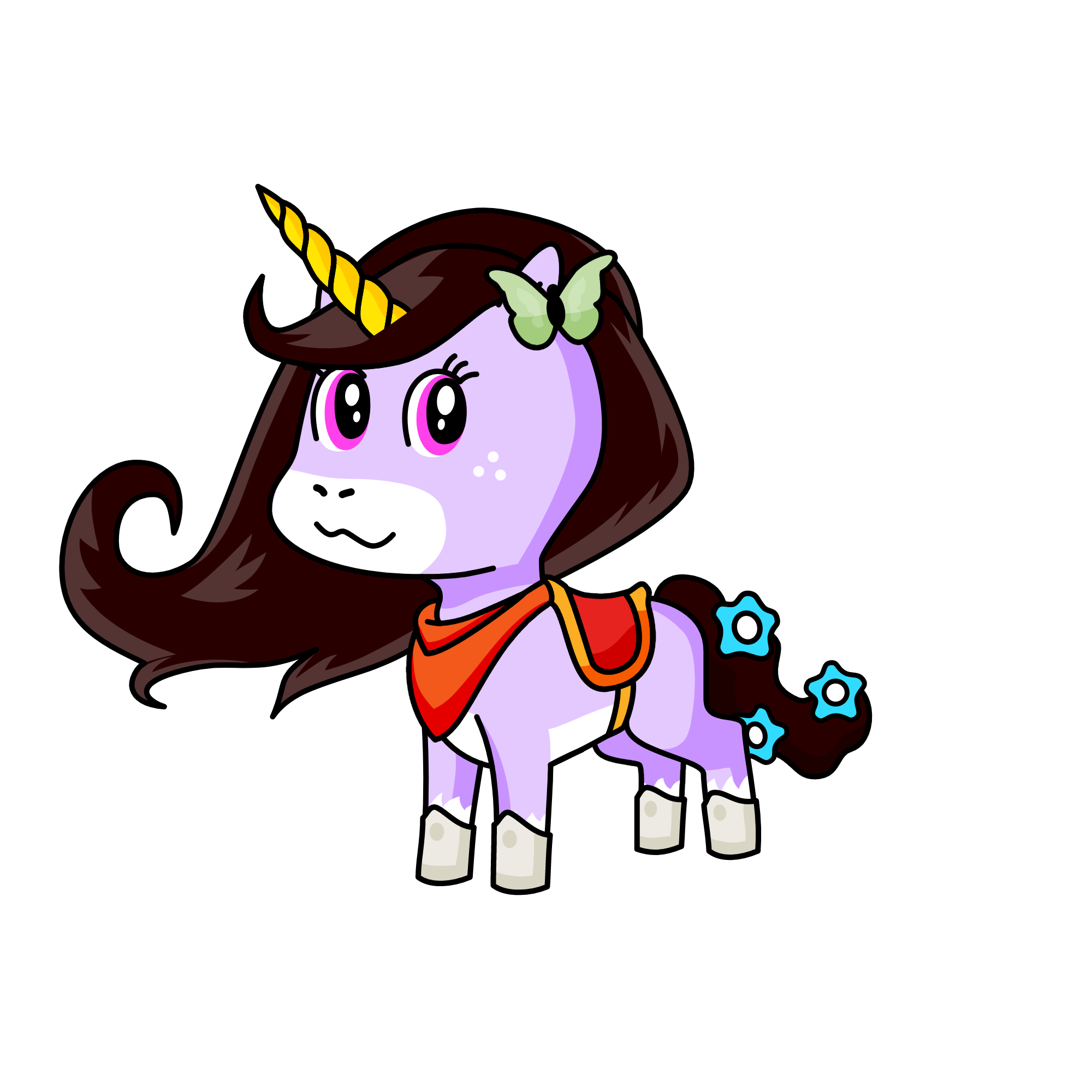 Diana, the unicorn