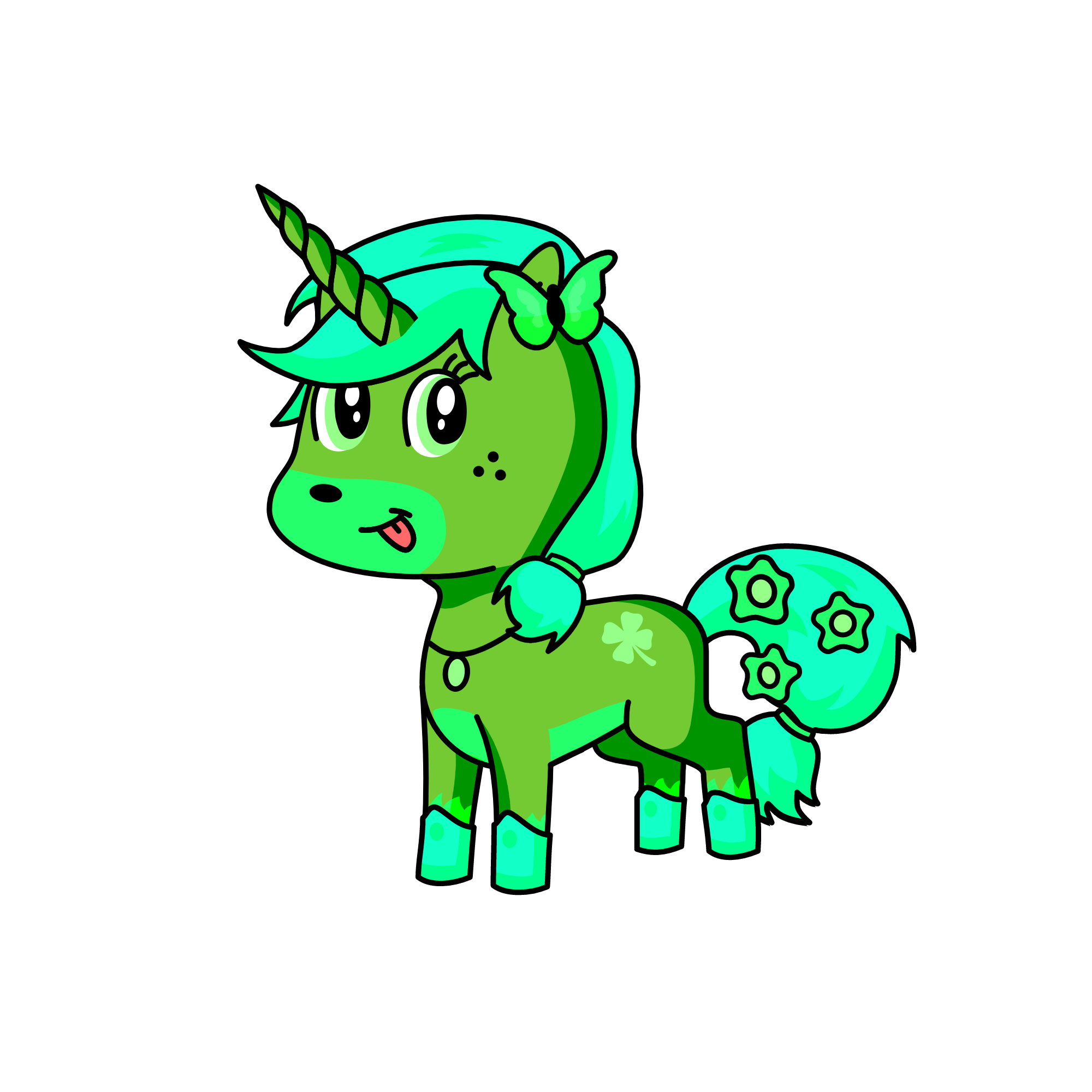 Clover The st Patrick's Day Pony, the unicorn
