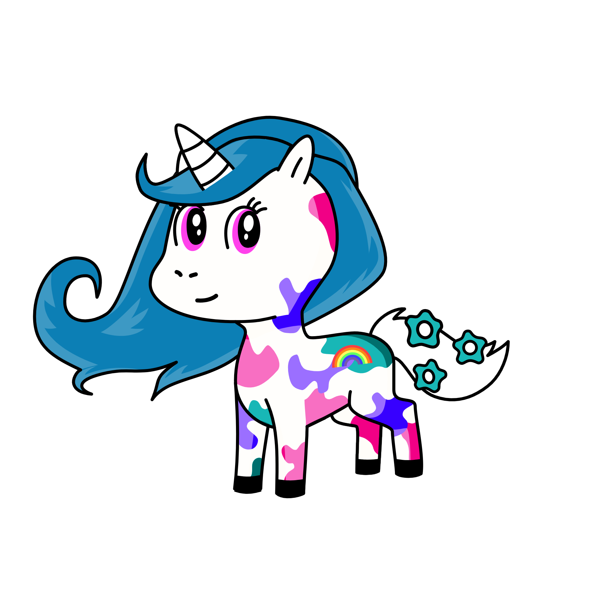 heeheehee, the unicorn