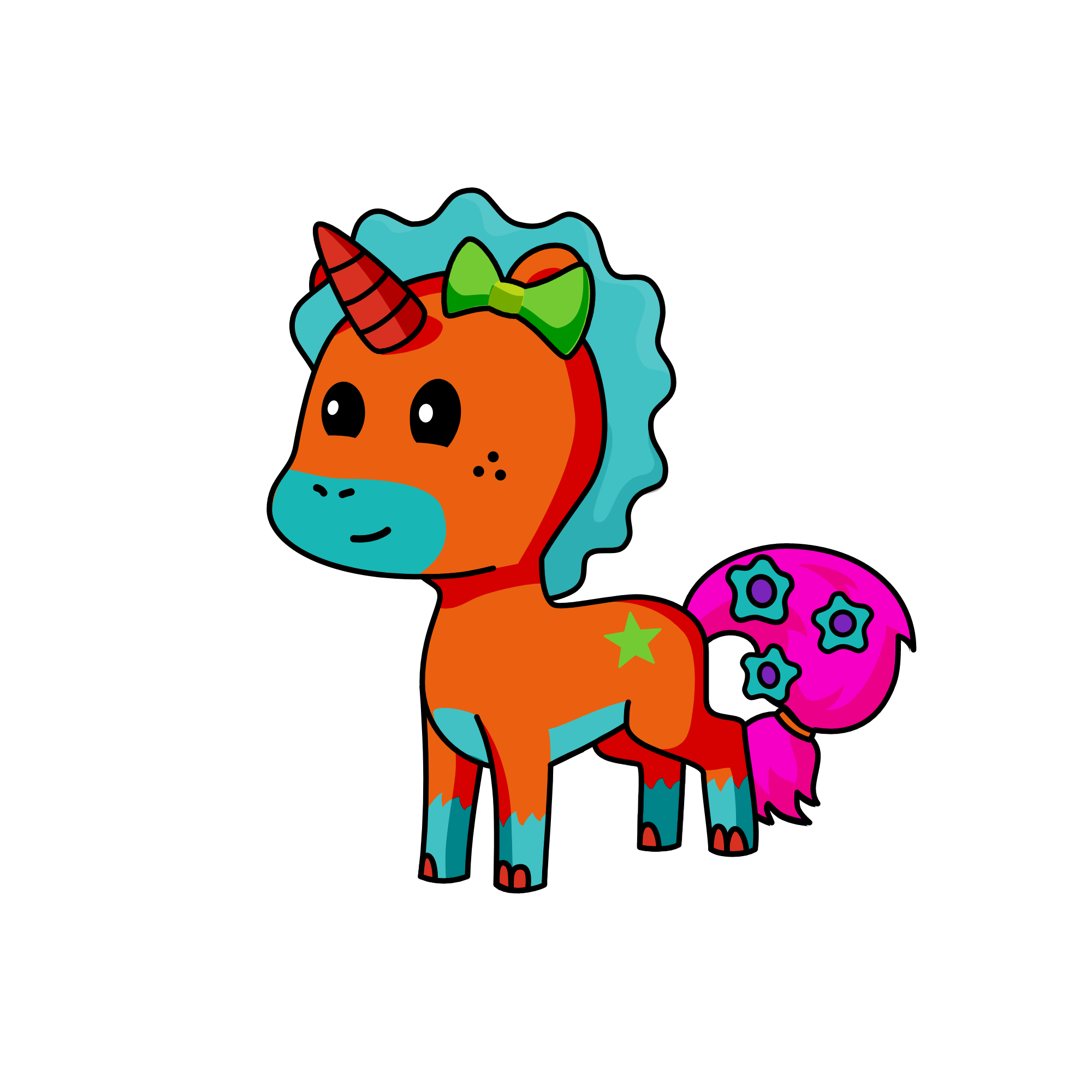 David, the unicorn
