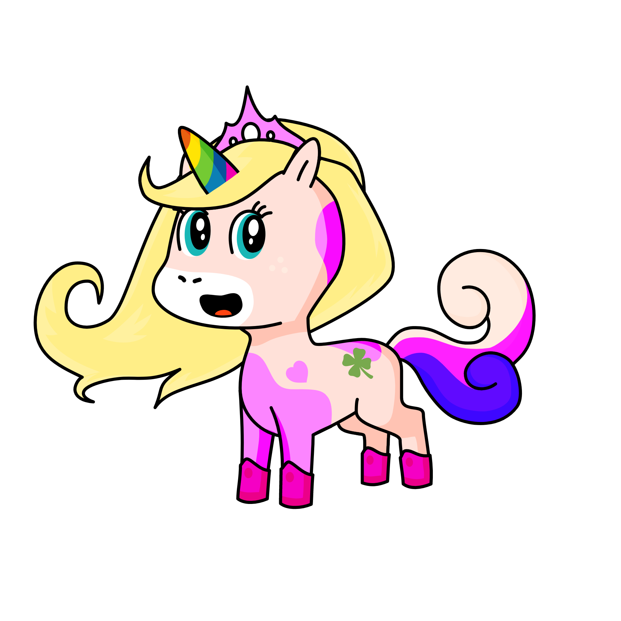sparkly liv, the unicorn