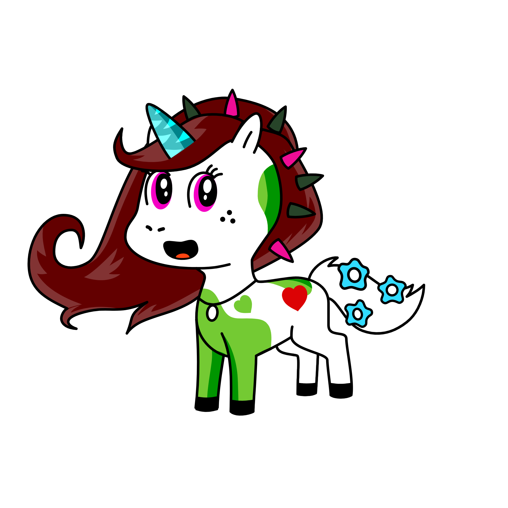 Default, the unicorn