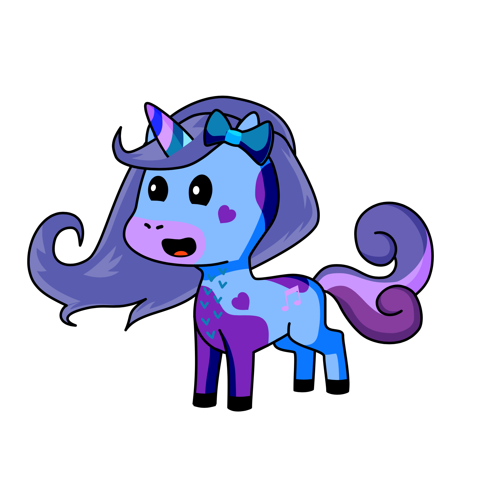 SHAN, the unicorn