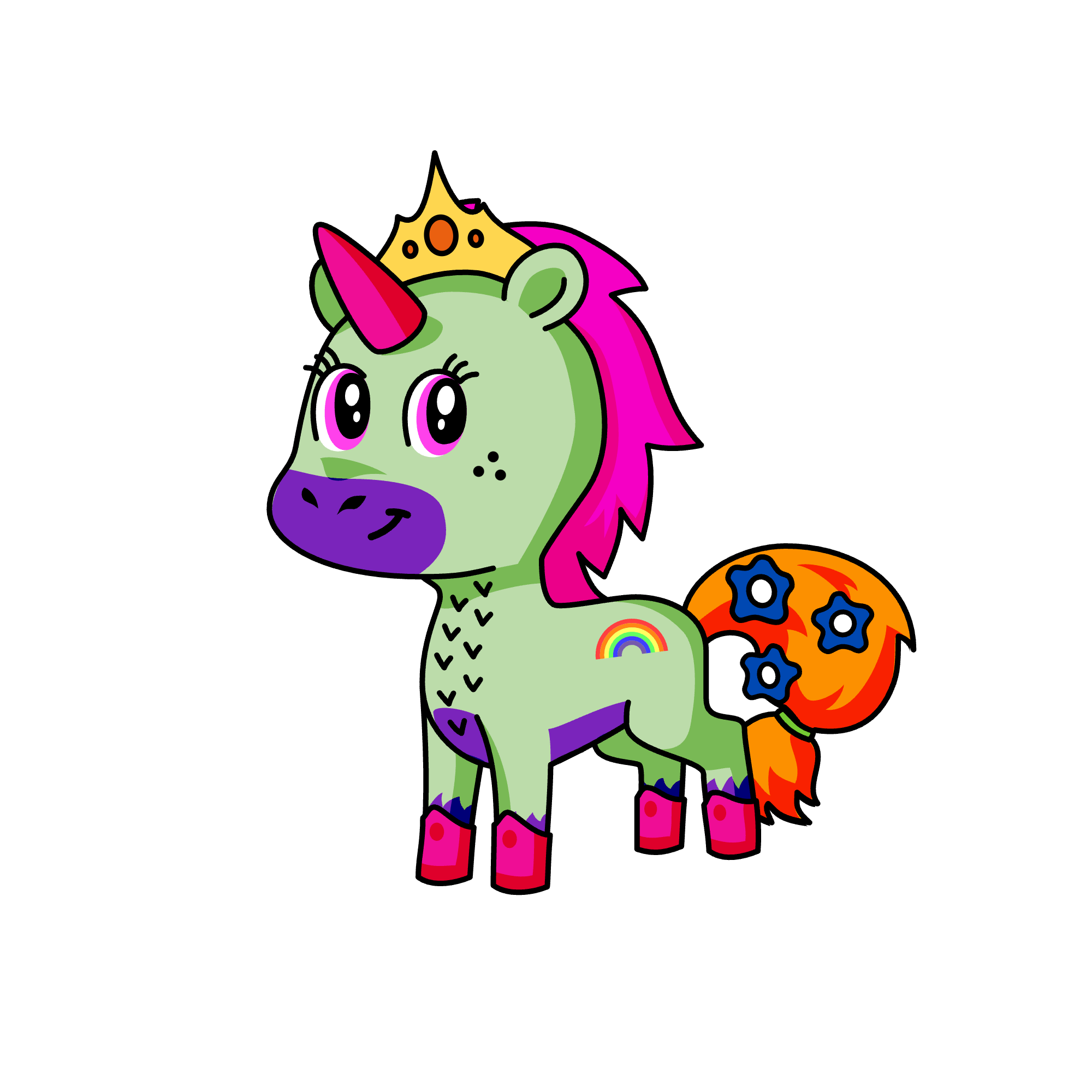 Sugar, the unicorn