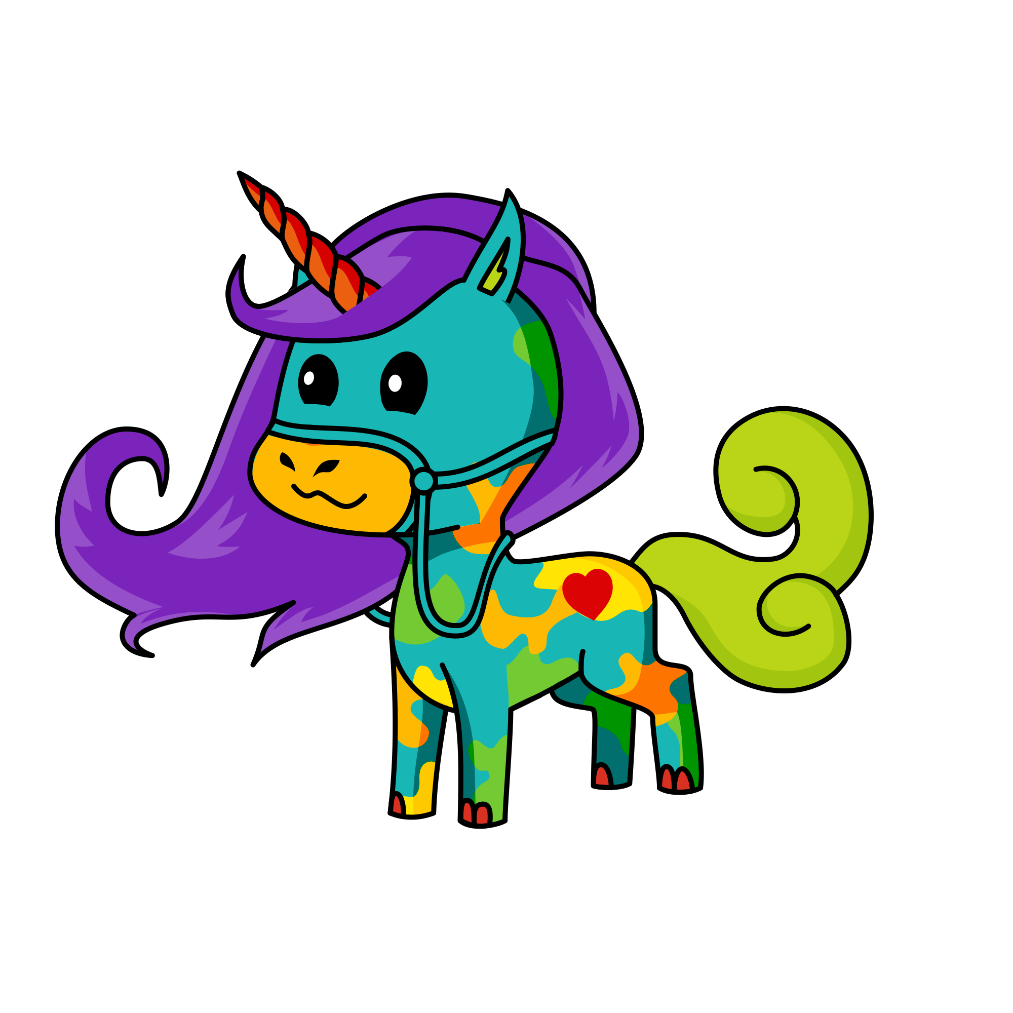 The first time you were able to get in the car π you would be a little nervous π because you had to , the unicorn