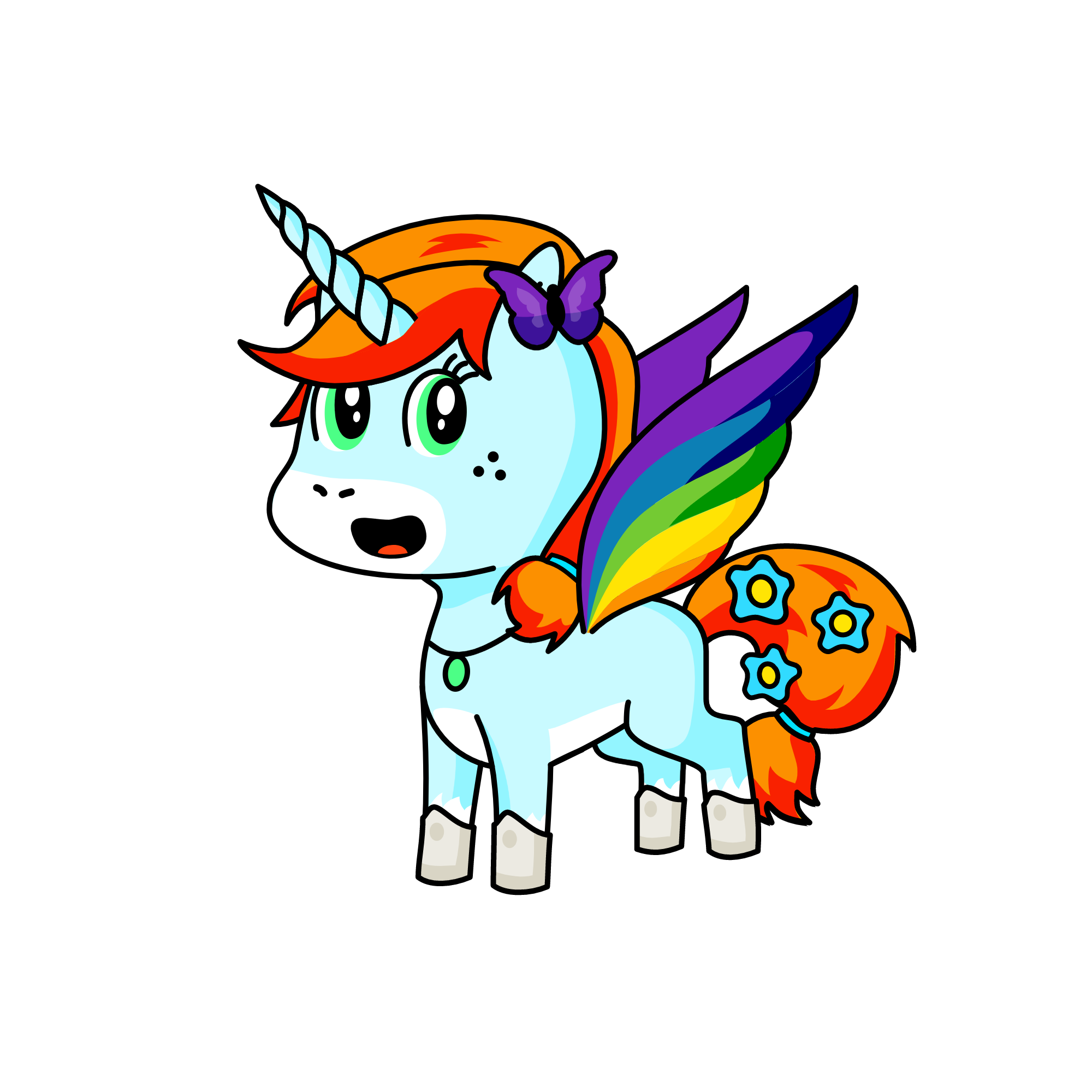 Skylah, the unicorn
