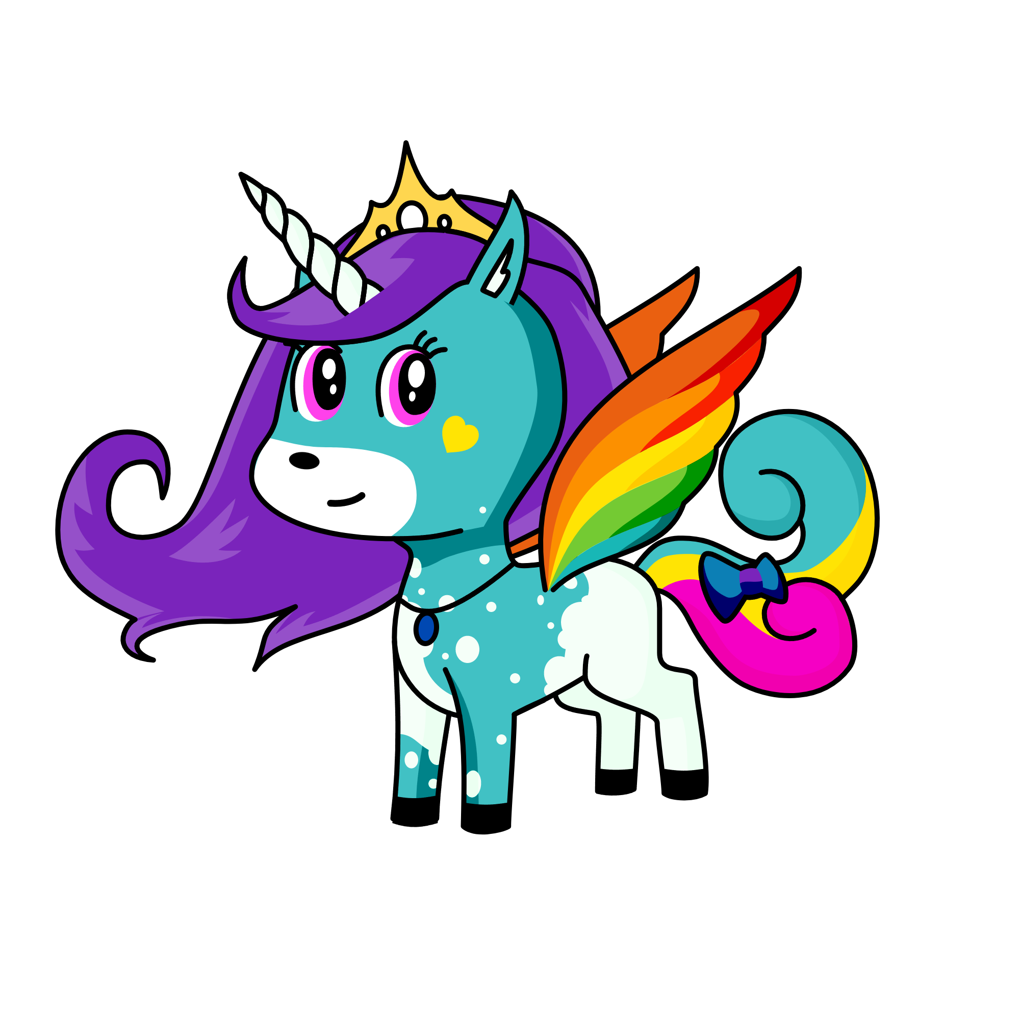 Galaxysnow, the unicorn