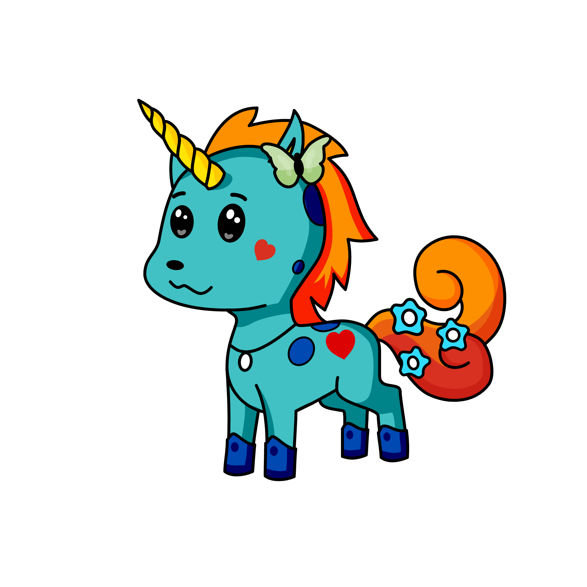 brenbren, the unicorn
