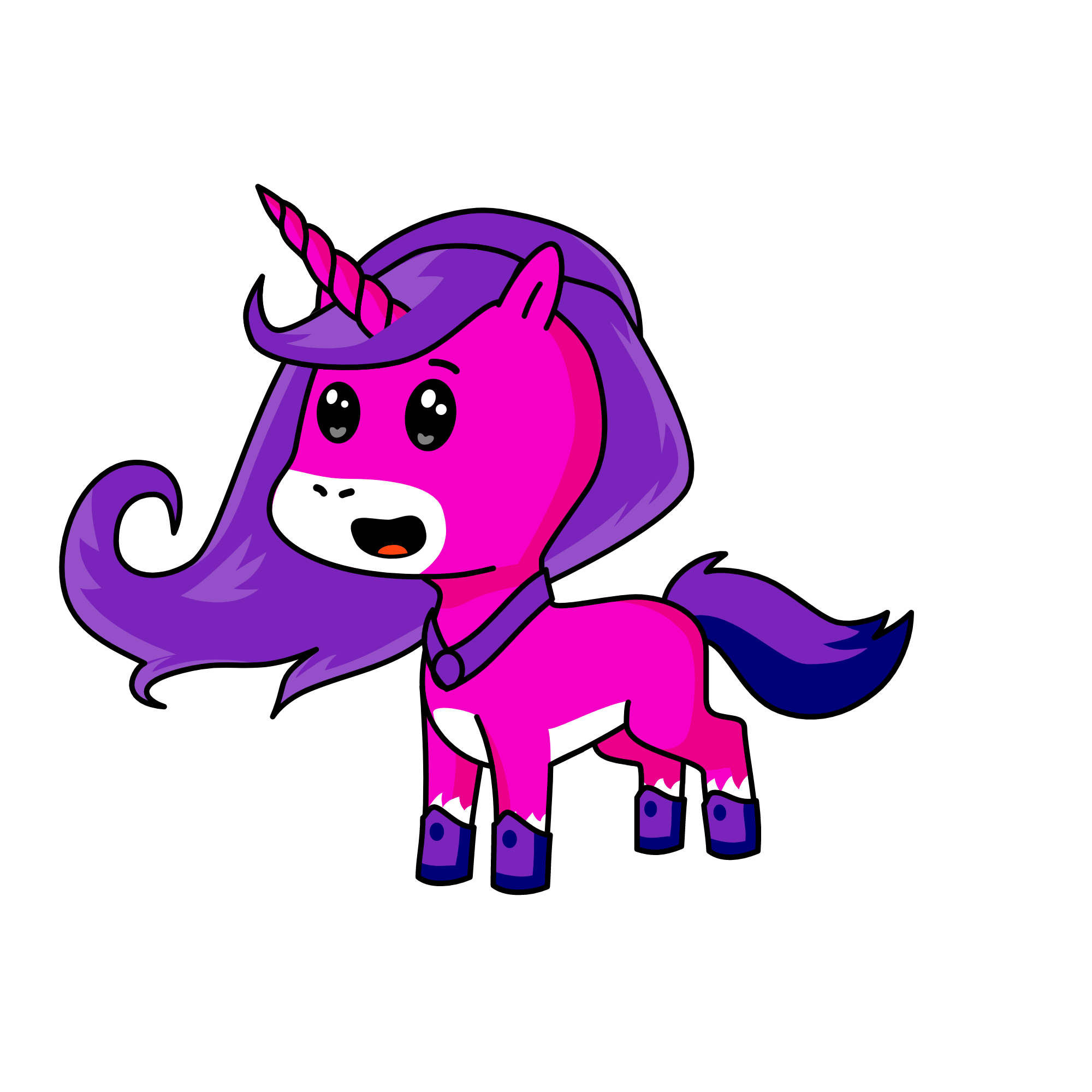 Cutie, the unicorn
