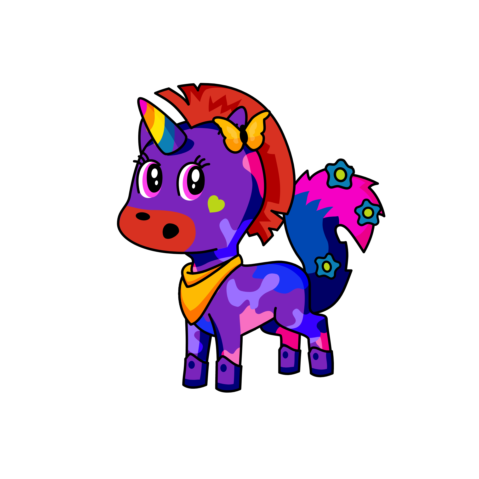 Kaitlin, the unicorn